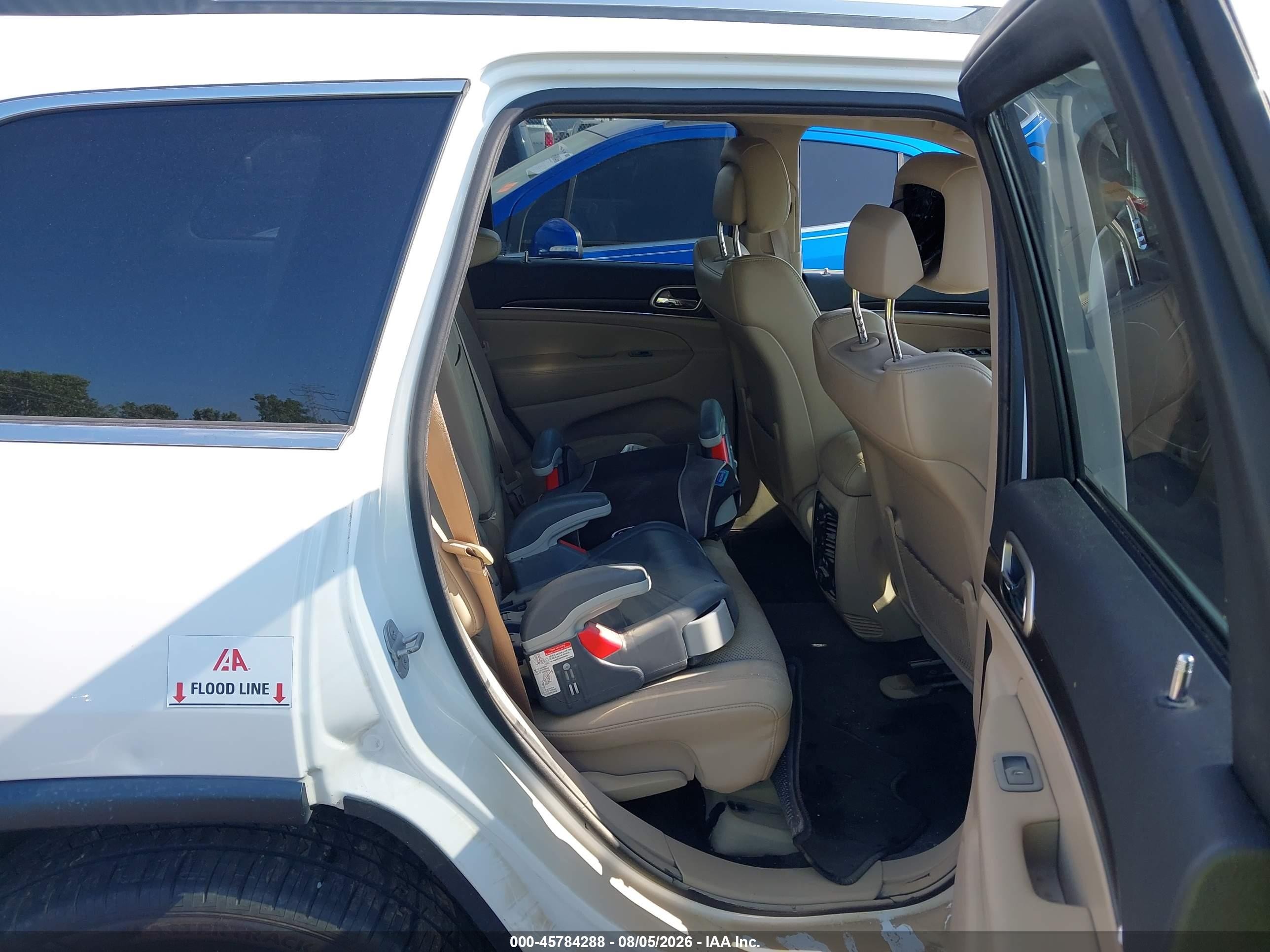 2014 Jeep Grand Cherokee Limited Белый vin: 1C4RJFBG2EC541025