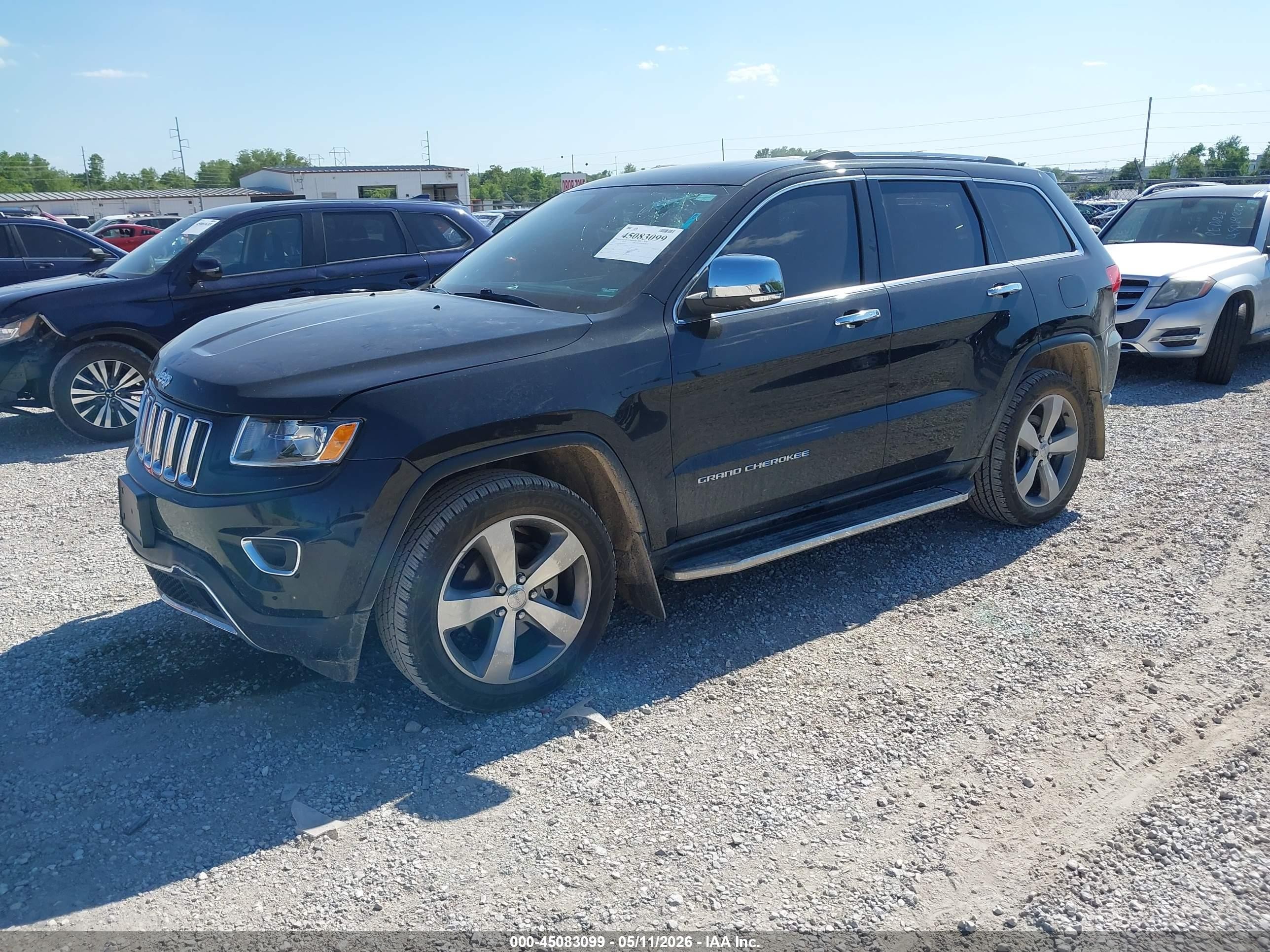 2014 Jeep Grand Cherokee Limited Черный vin: 1C4RJFBG2EC541879