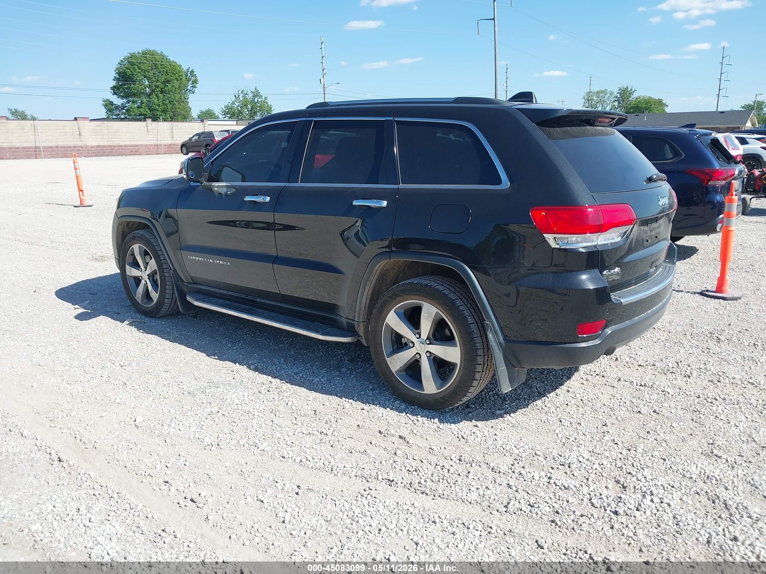 2014 Jeep Grand Cherokee Limited Черный vin: 1C4RJFBG2EC541879