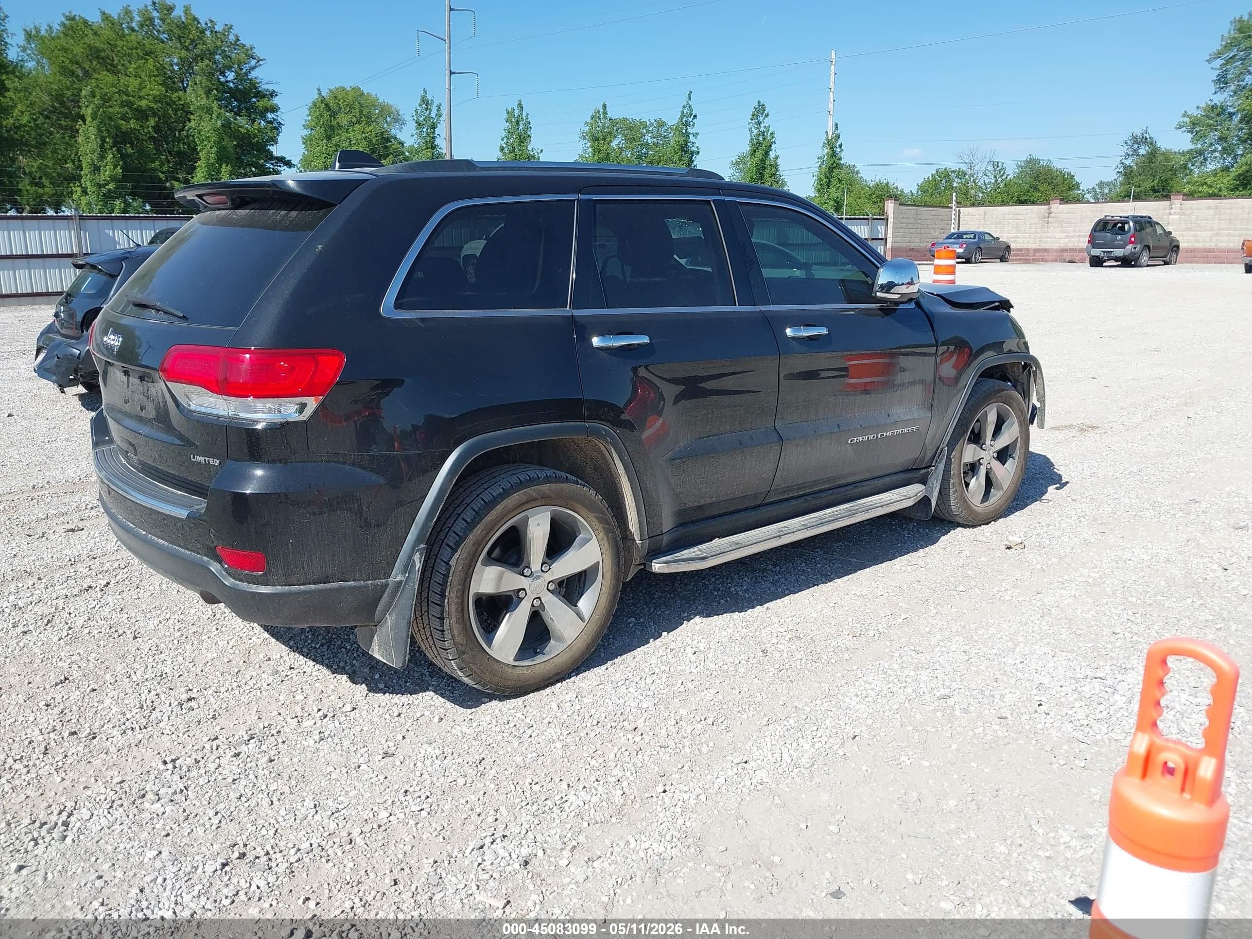 2014 Jeep Grand Cherokee Limited Черный vin: 1C4RJFBG2EC541879
