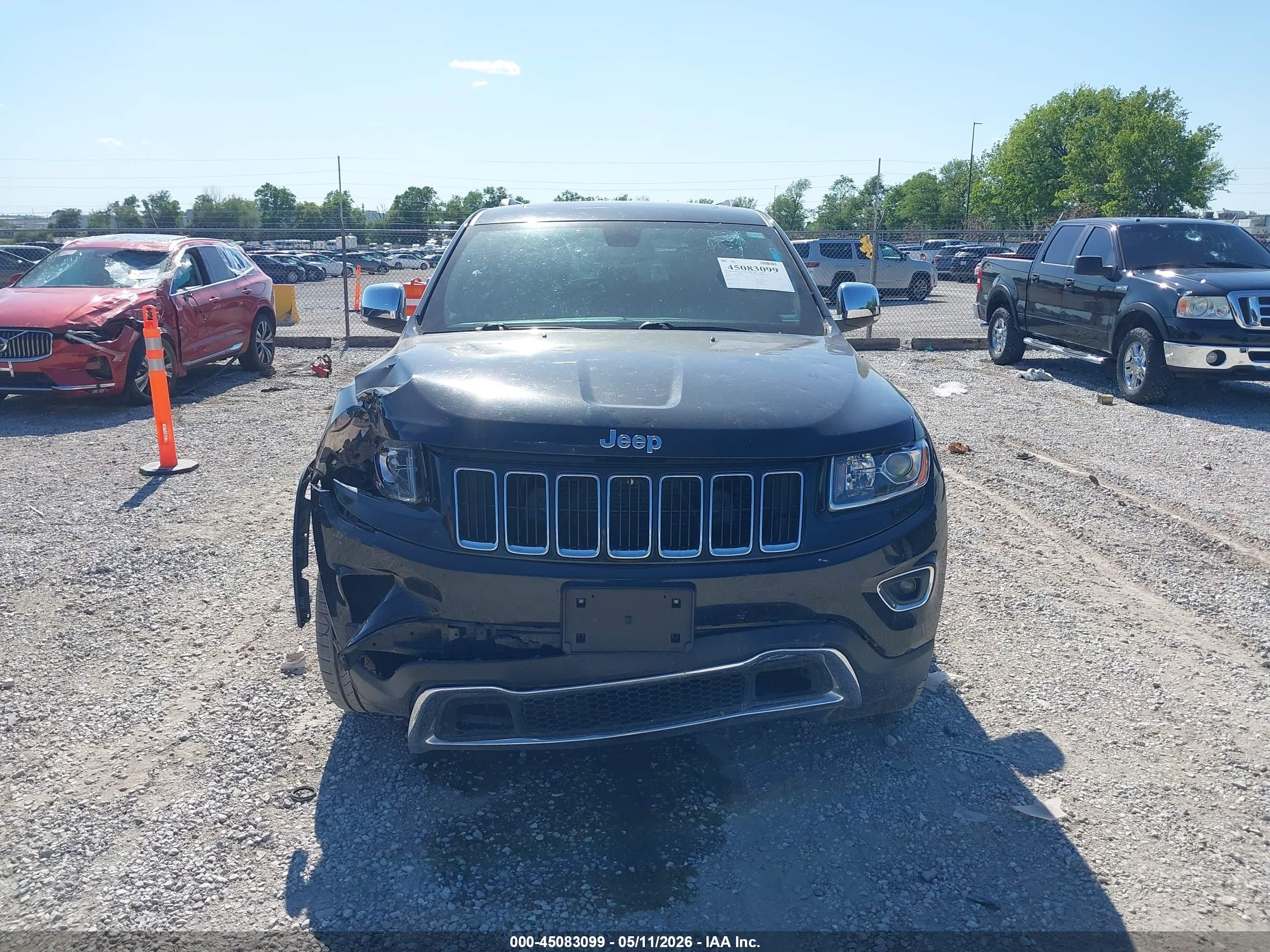 2014 Jeep Grand Cherokee Limited Черный vin: 1C4RJFBG2EC541879