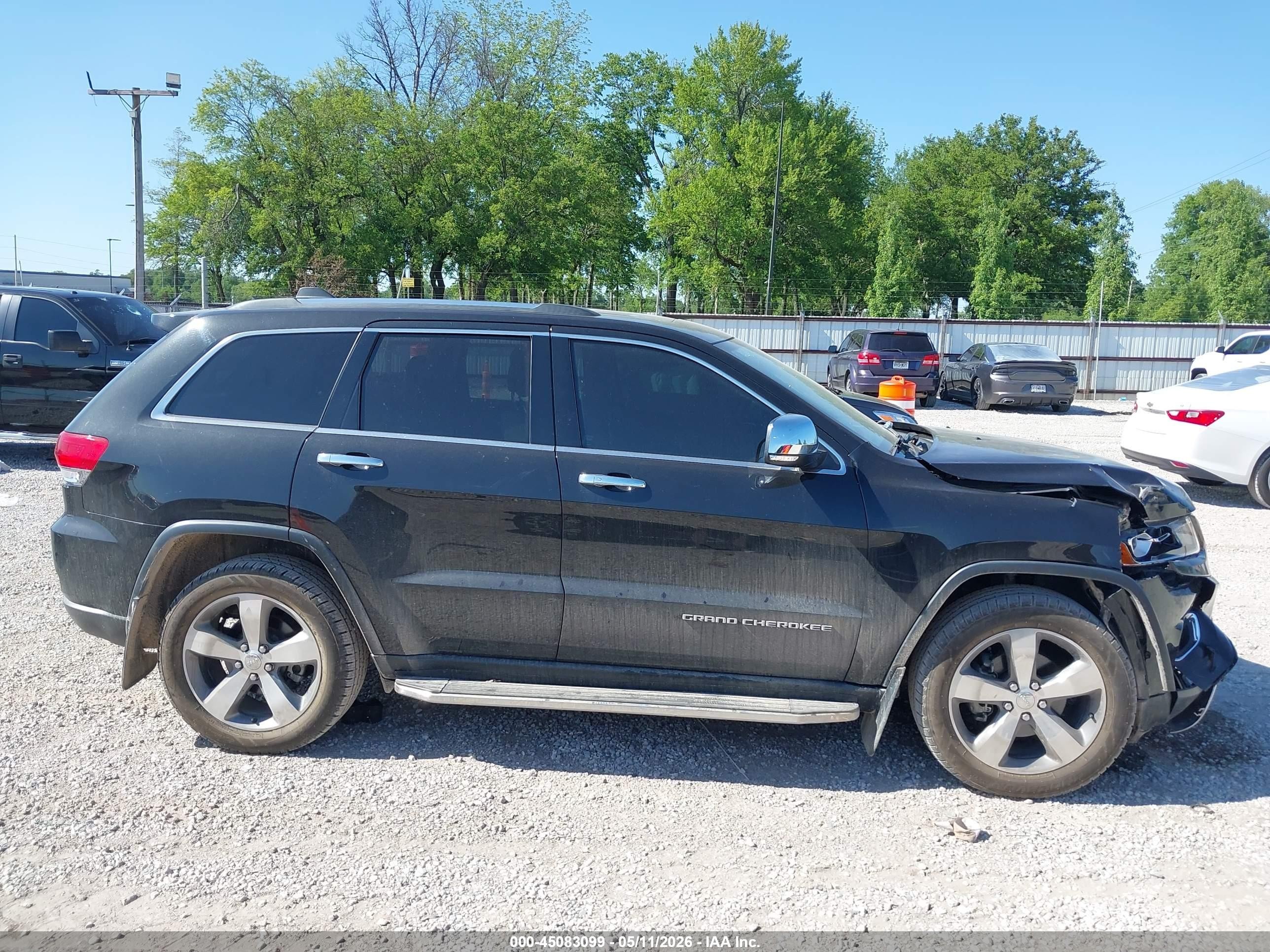 2014 Jeep Grand Cherokee Limited Черный vin: 1C4RJFBG2EC541879