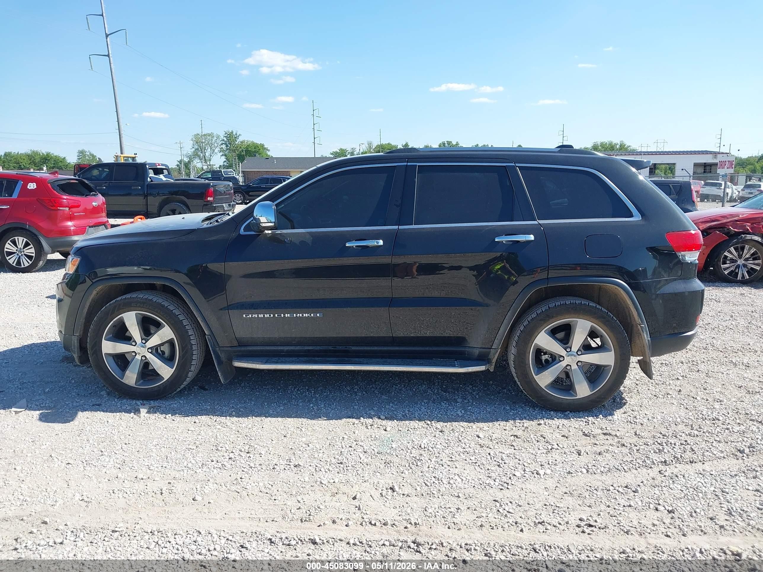 2014 Jeep Grand Cherokee Limited Черный vin: 1C4RJFBG2EC541879