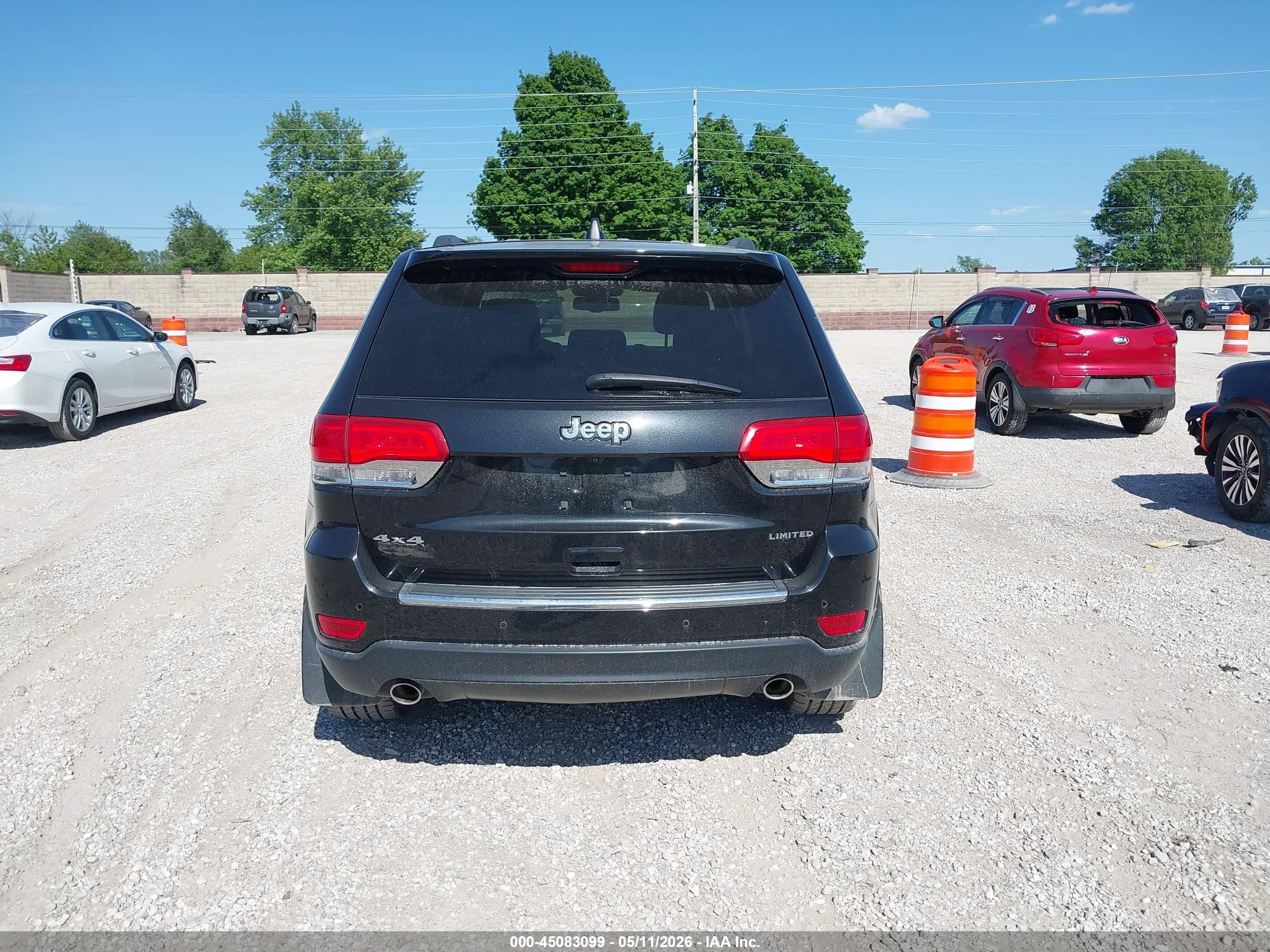 2014 Jeep Grand Cherokee Limited Черный vin: 1C4RJFBG2EC541879