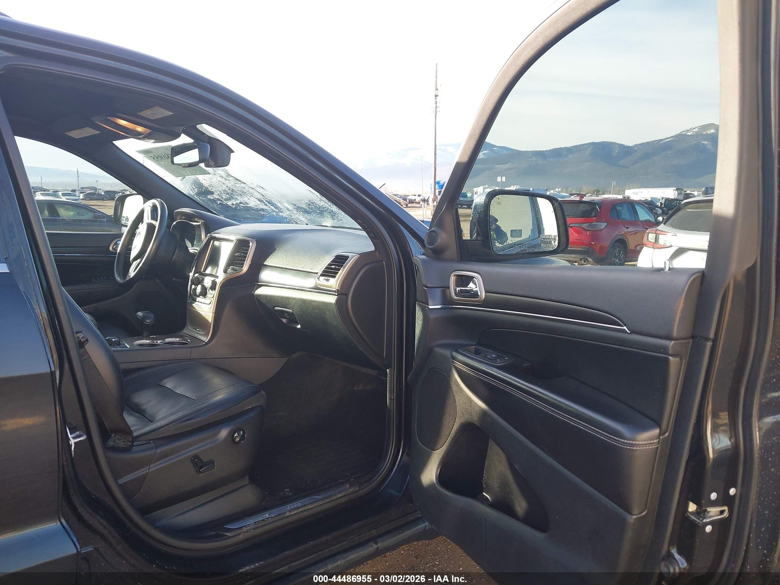 2014 Jeep Grand Cherokee Limited Black vin: 1C4RJFBG2EC554471