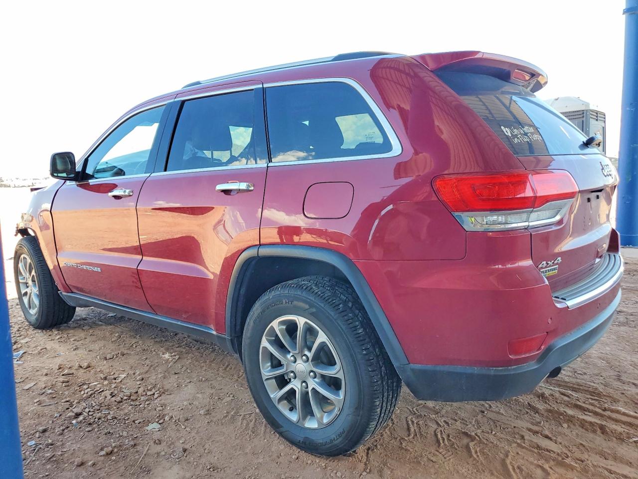 2014 Jeep Grand Cherokee Limited Burgundy vin: 1C4RJFBG2EC565552