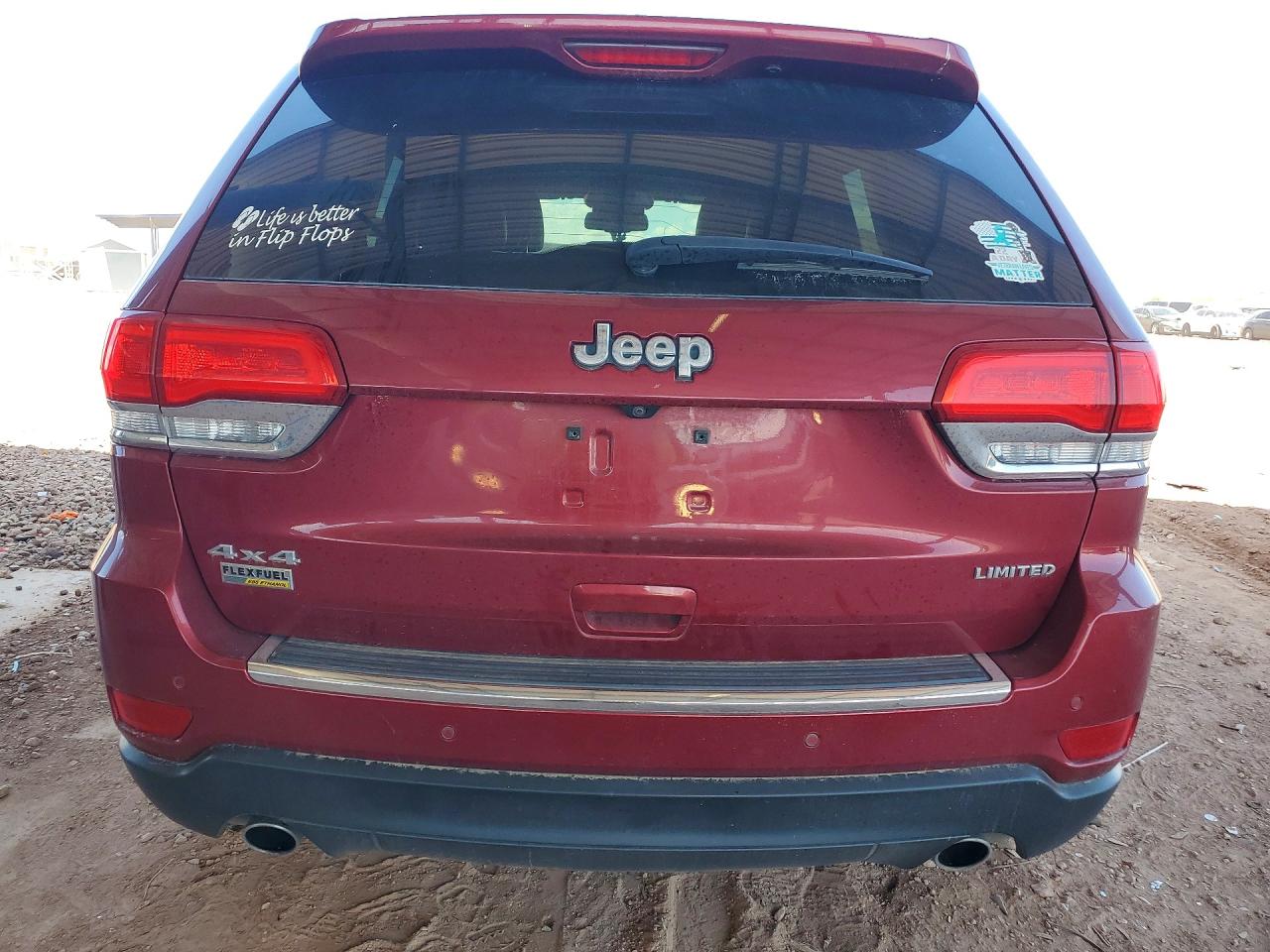 2014 Jeep Grand Cherokee Limited Burgundy vin: 1C4RJFBG2EC565552