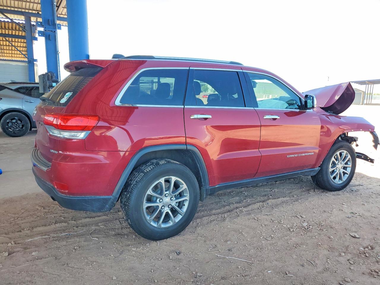 2014 Jeep Grand Cherokee Limited Burgundy vin: 1C4RJFBG2EC565552