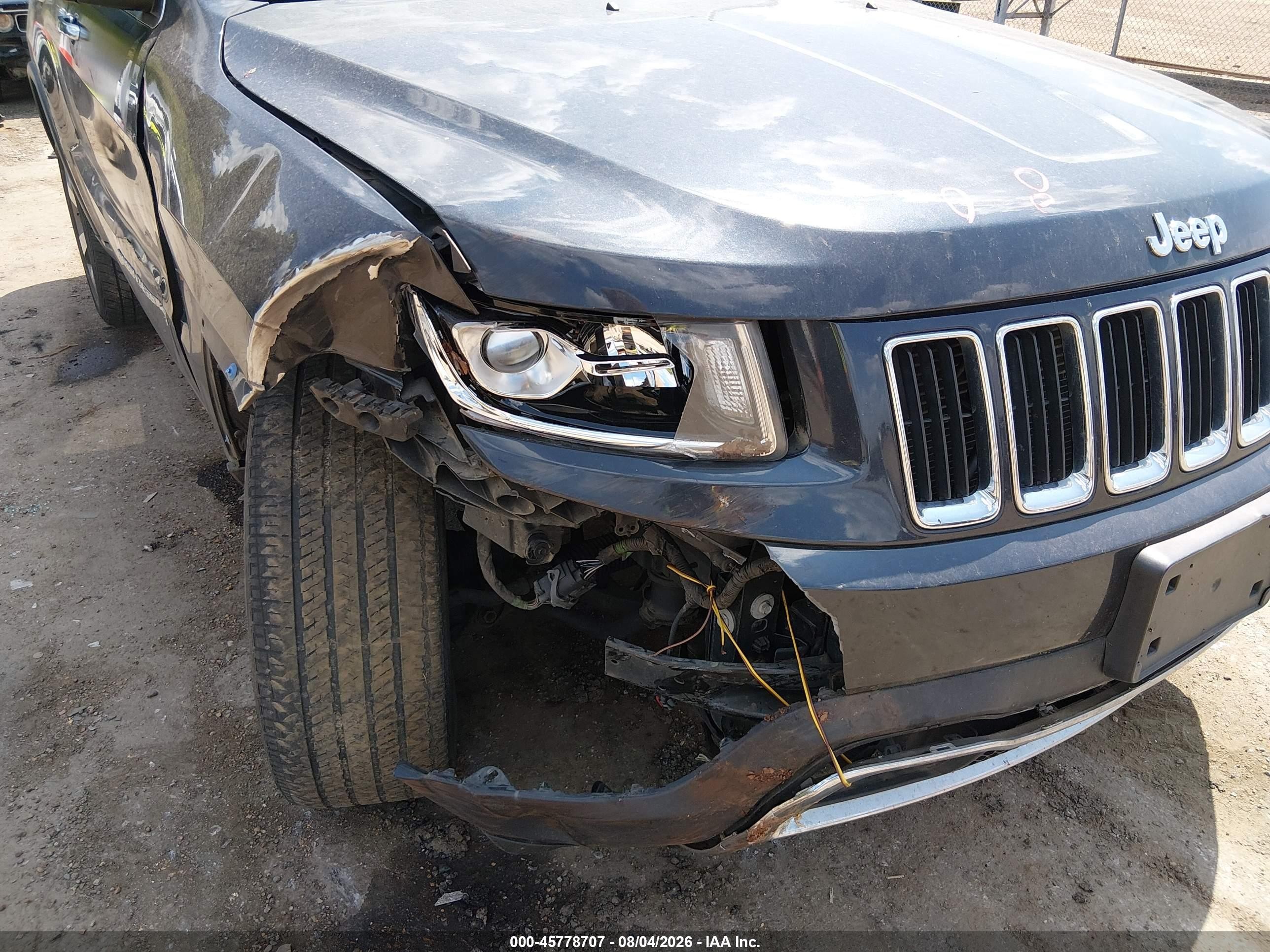 2014 Jeep Grand Cherokee Limited Black vin: 1C4RJFBG2EC578284