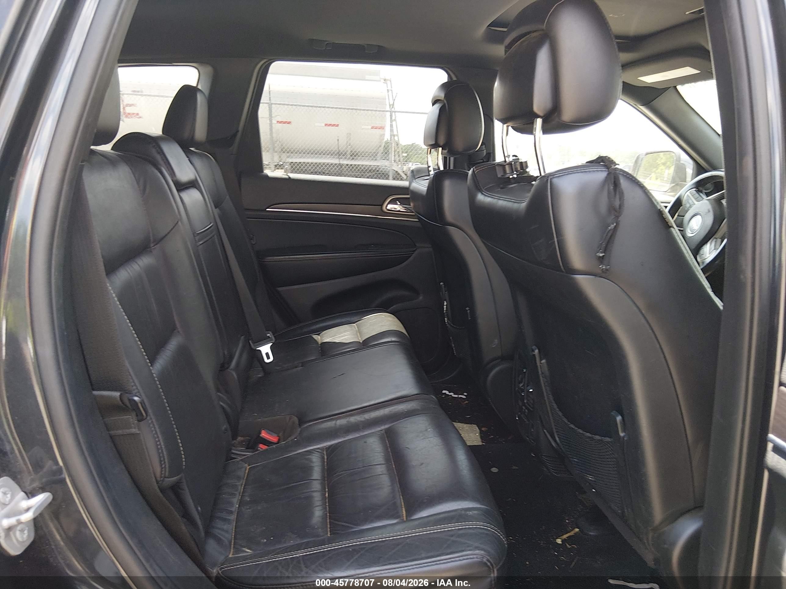 2014 Jeep Grand Cherokee Limited Black vin: 1C4RJFBG2EC578284