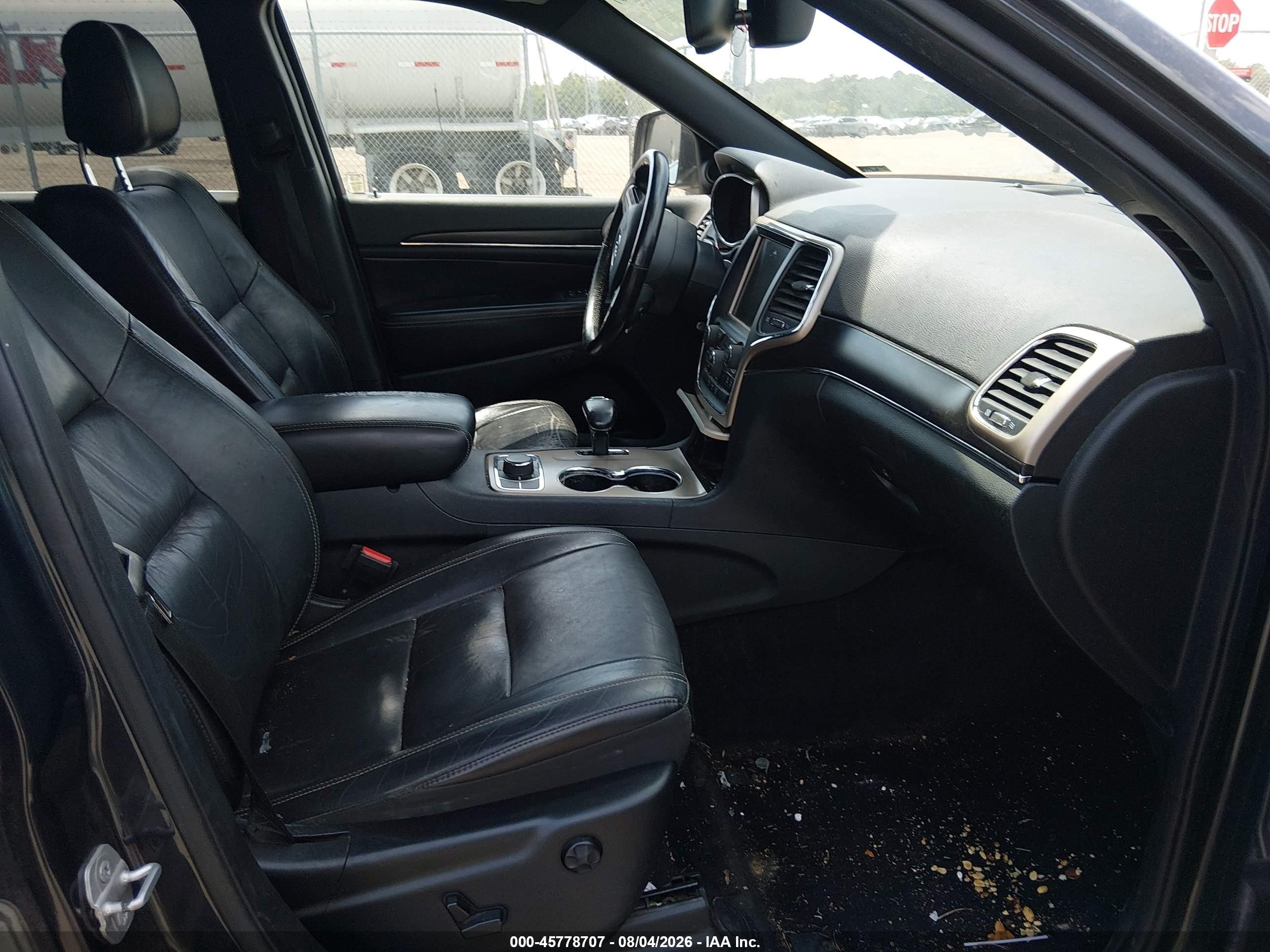 2014 Jeep Grand Cherokee Limited Black vin: 1C4RJFBG2EC578284