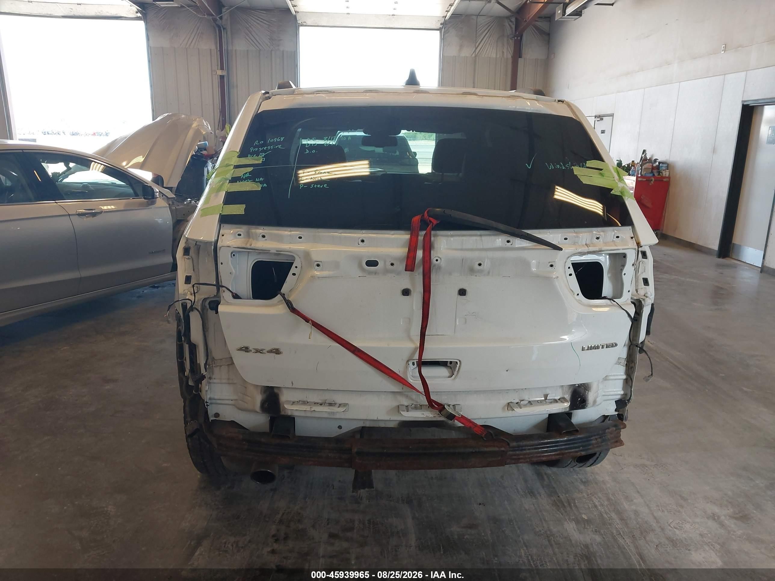 2014 Jeep Grand Cherokee Limited White vin: 1C4RJFBG2EC583629
