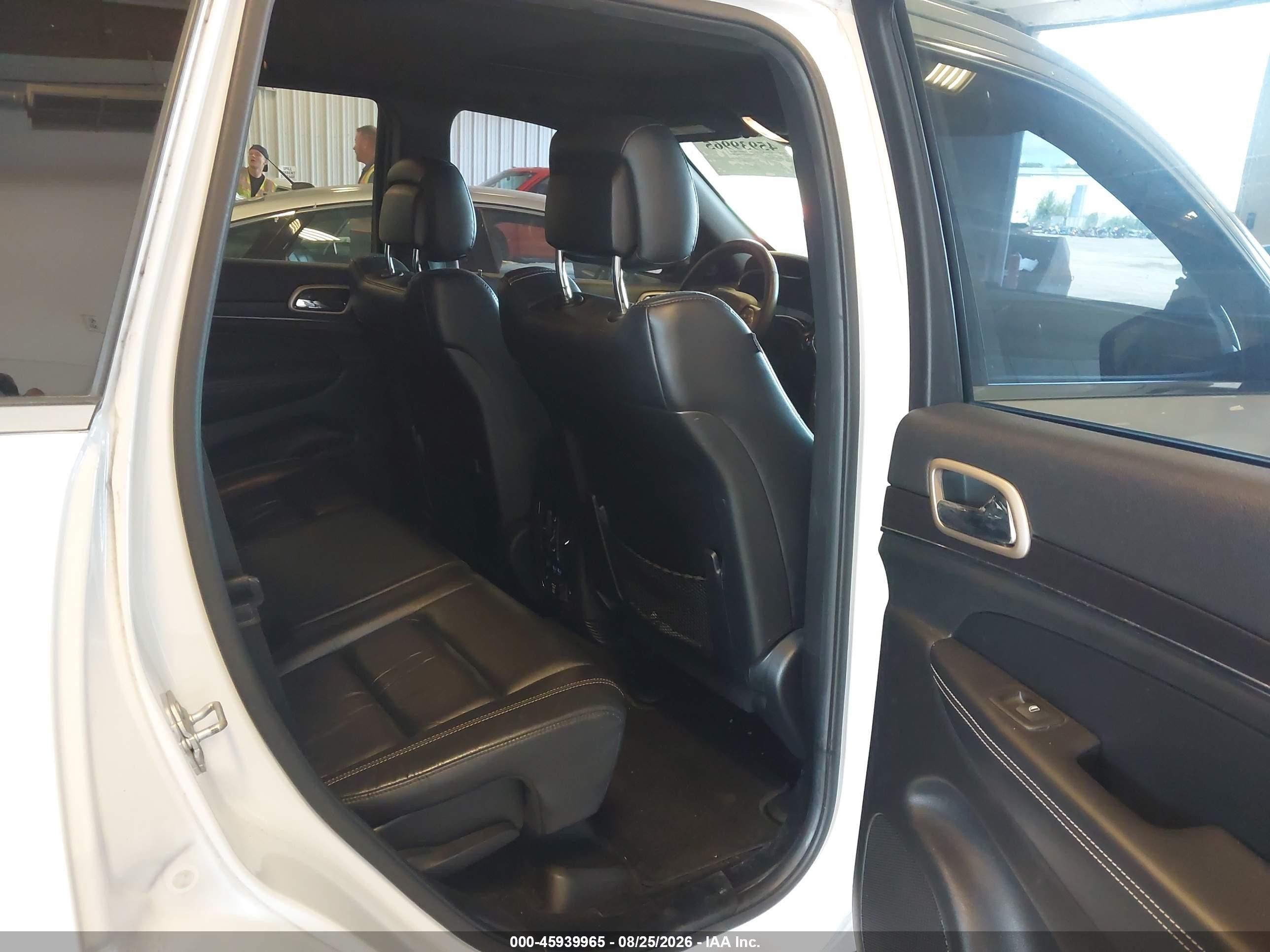 2014 Jeep Grand Cherokee Limited White vin: 1C4RJFBG2EC583629