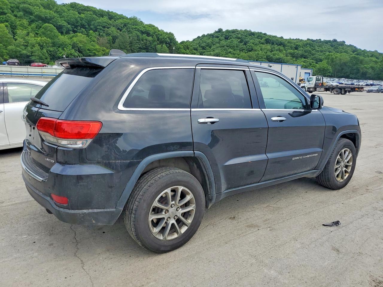 2014 Jeep Grand Cherokee Limited Black vin: 1C4RJFBG2EC584196