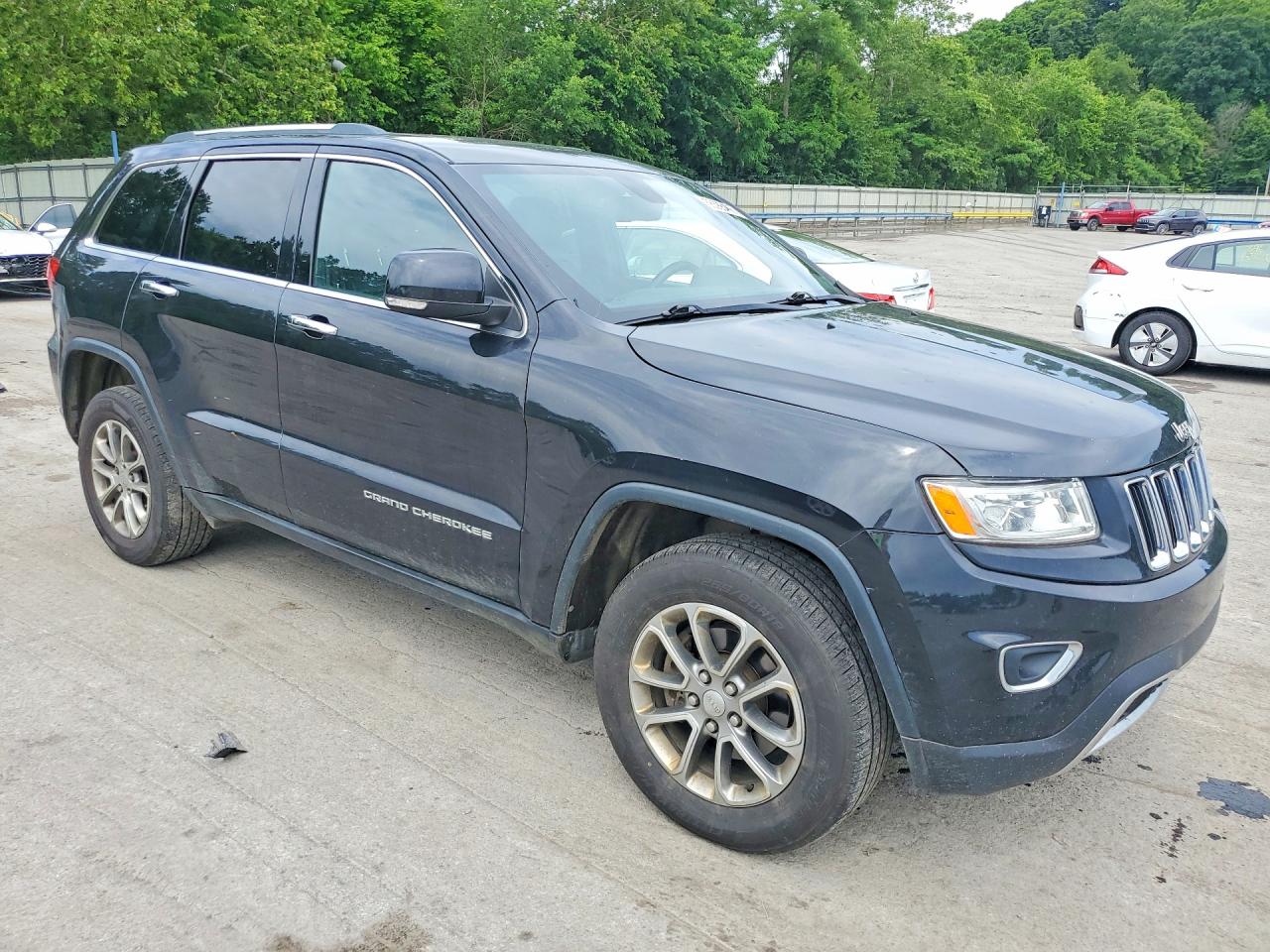 2014 Jeep Grand Cherokee Limited Black vin: 1C4RJFBG2EC584196