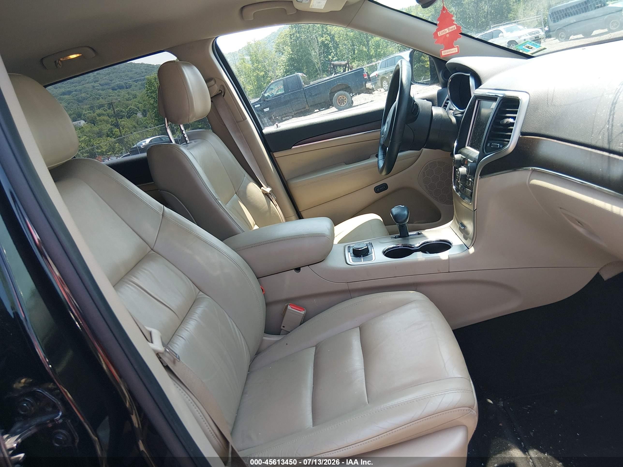 2015 Jeep Grand Cherokee Limited Black vin: 1C4RJFBG2FC107334