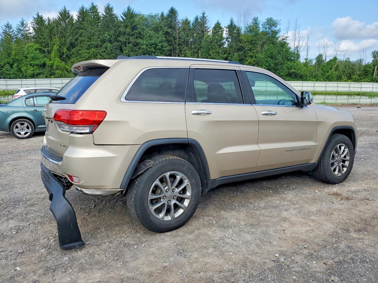 2015 Jeep Grand Cherokee Limited Желто-коричневый vin: 1C4RJFBG2FC130144