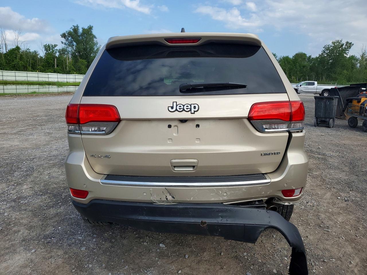 2015 Jeep Grand Cherokee Limited Желто-коричневый vin: 1C4RJFBG2FC130144