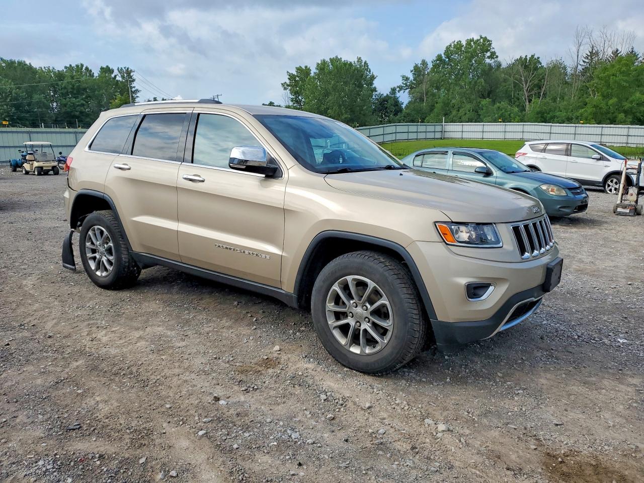 2015 Jeep Grand Cherokee Limited Желто-коричневый vin: 1C4RJFBG2FC130144