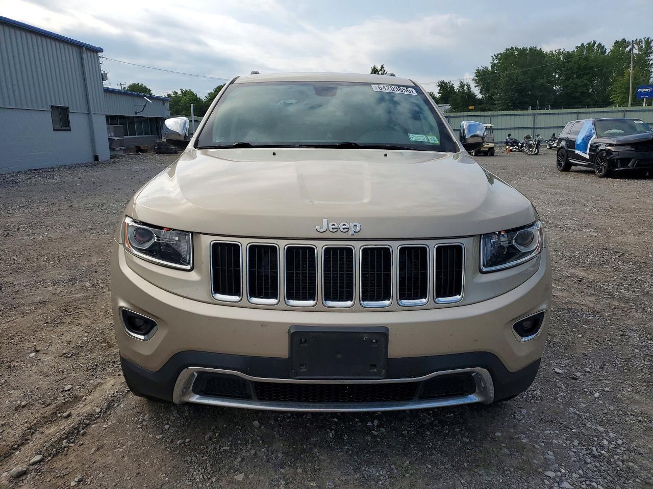 2015 Jeep Grand Cherokee Limited Желто-коричневый vin: 1C4RJFBG2FC130144