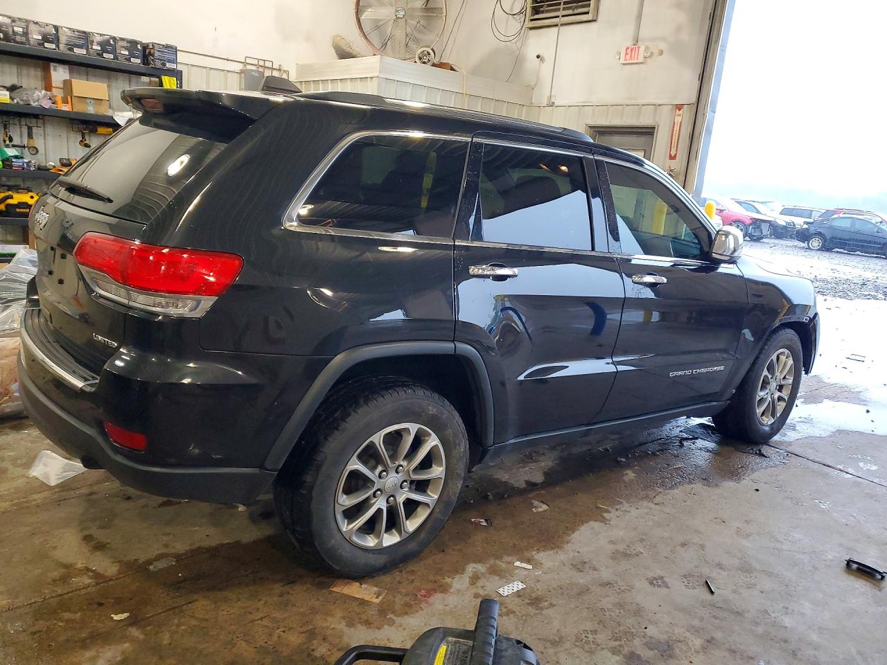 2015 Jeep Grand Cherokee Limited Black vin: 1C4RJFBG2FC150037