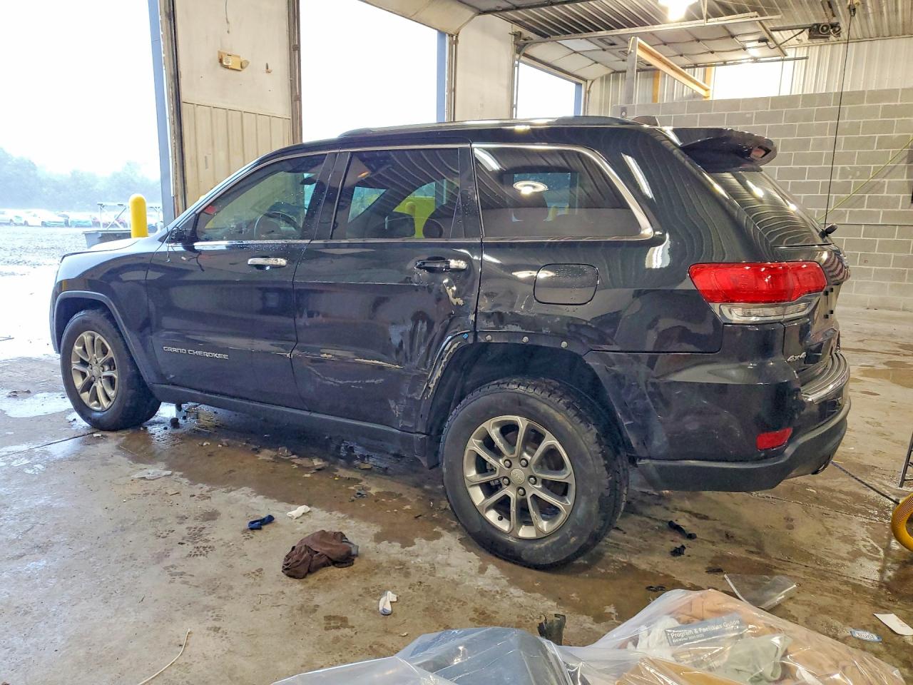 2015 Jeep Grand Cherokee Limited Black vin: 1C4RJFBG2FC150037