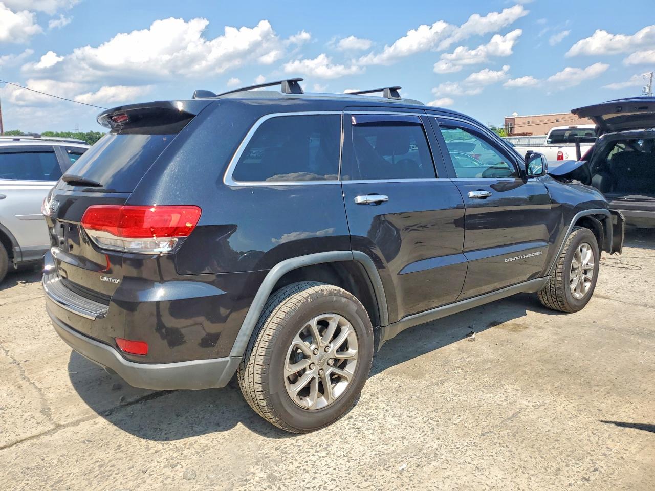 2015 Jeep Grand Cherokee Limited Black vin: 1C4RJFBG2FC173415