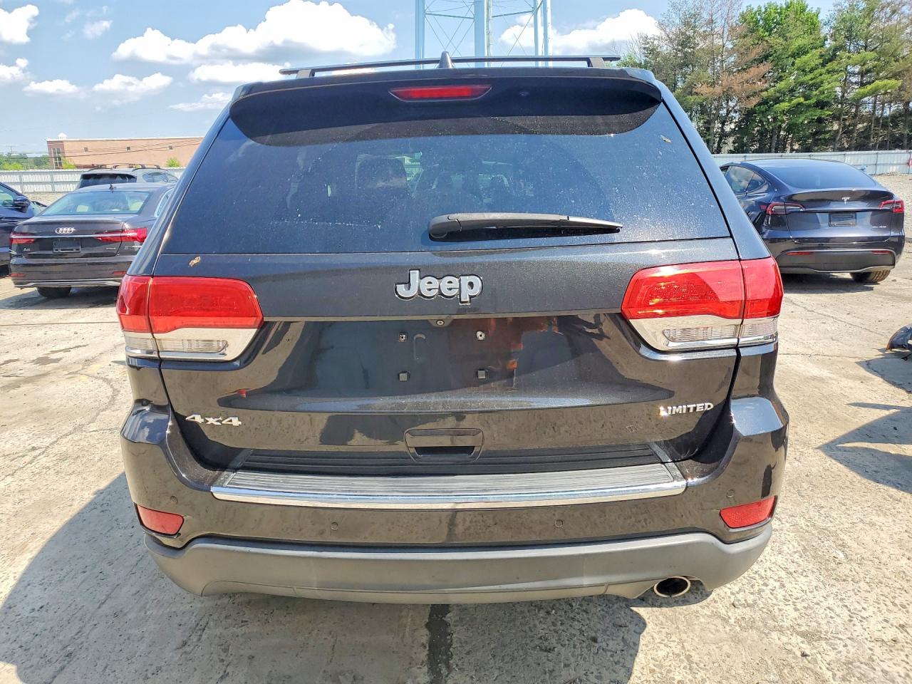 2015 Jeep Grand Cherokee Limited Black vin: 1C4RJFBG2FC173415