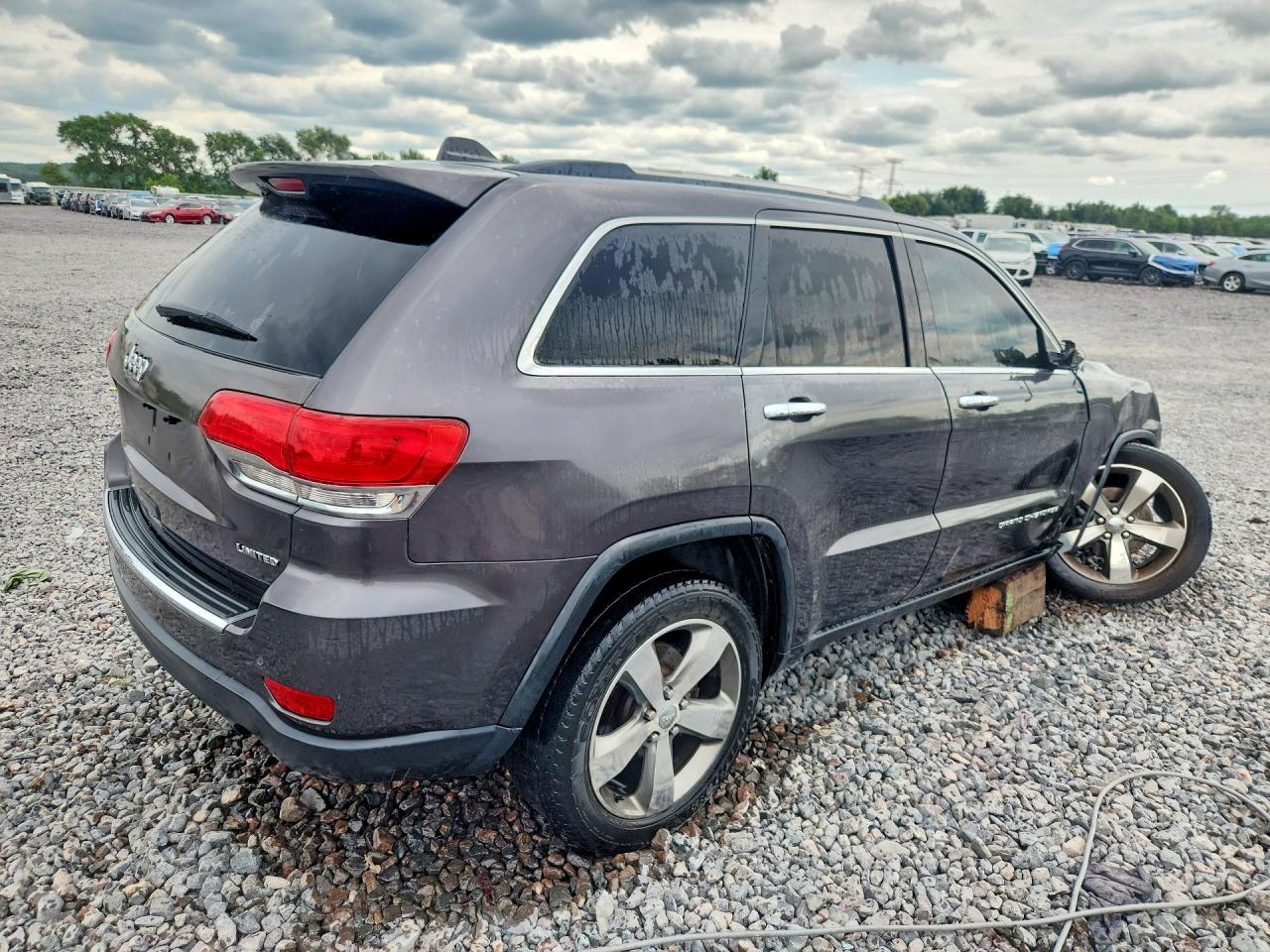 2015 Jeep Grand Cherokee Limited Угольный vin: 1C4RJFBG2FC224220