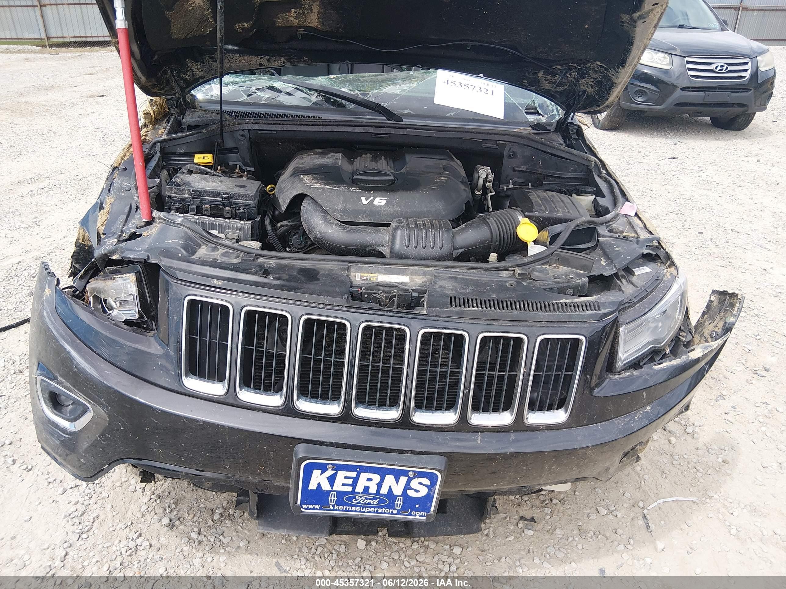2015 Jeep Grand Cherokee Limited Black vin: 1C4RJFBG2FC229286