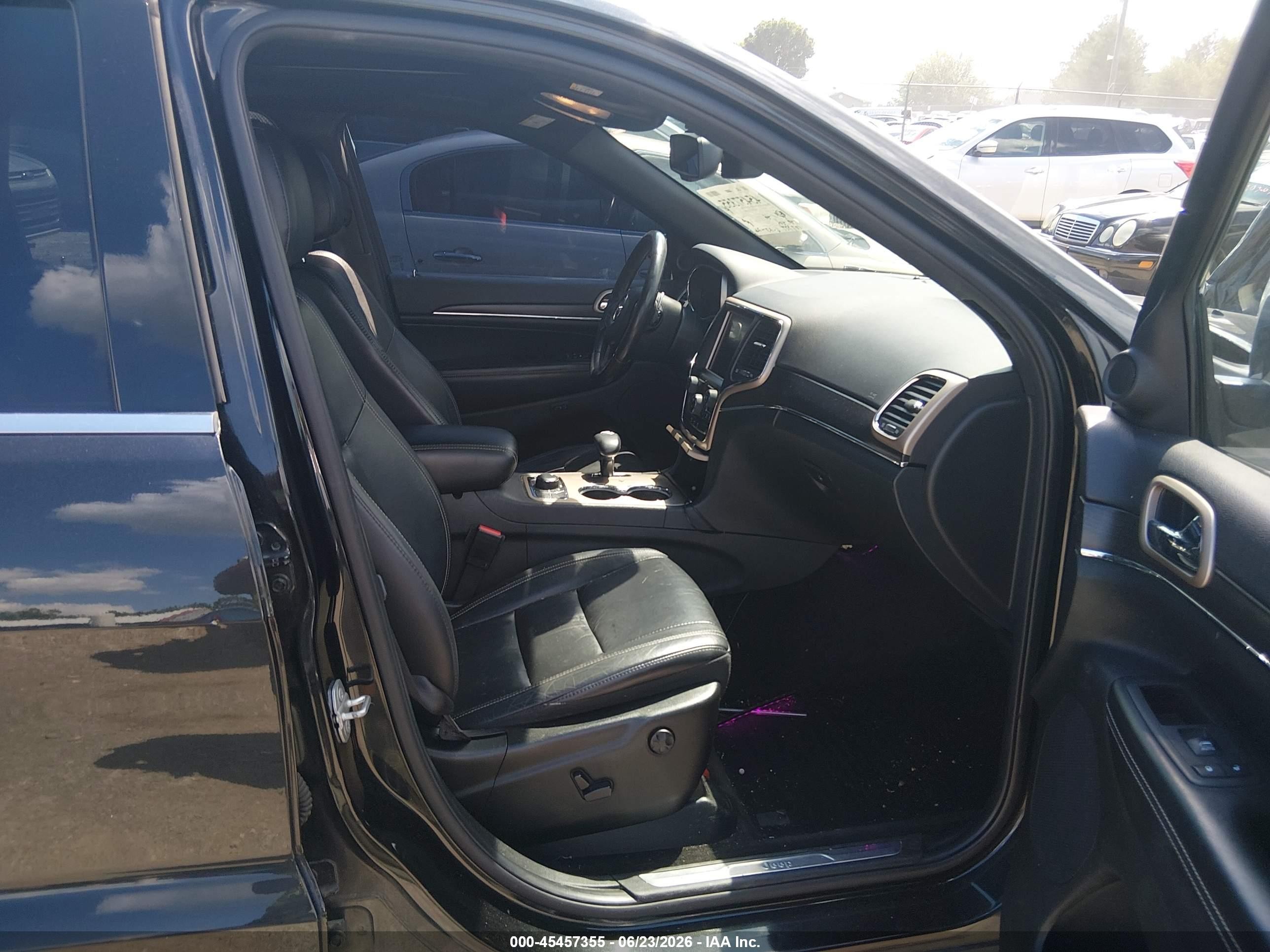 2015 Jeep Grand Cherokee Limited Black vin: 1C4RJFBG2FC609602