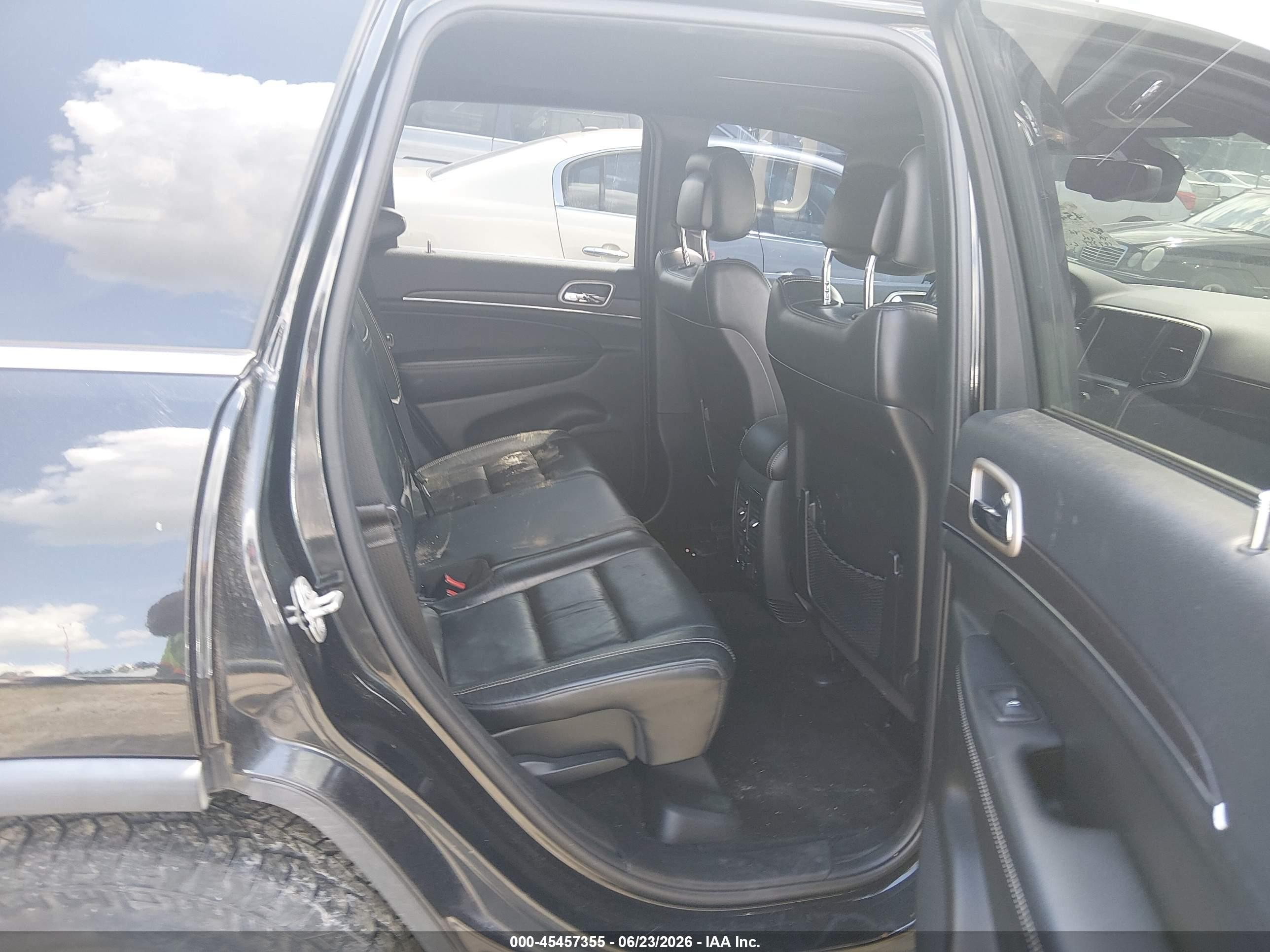 2015 Jeep Grand Cherokee Limited Black vin: 1C4RJFBG2FC609602