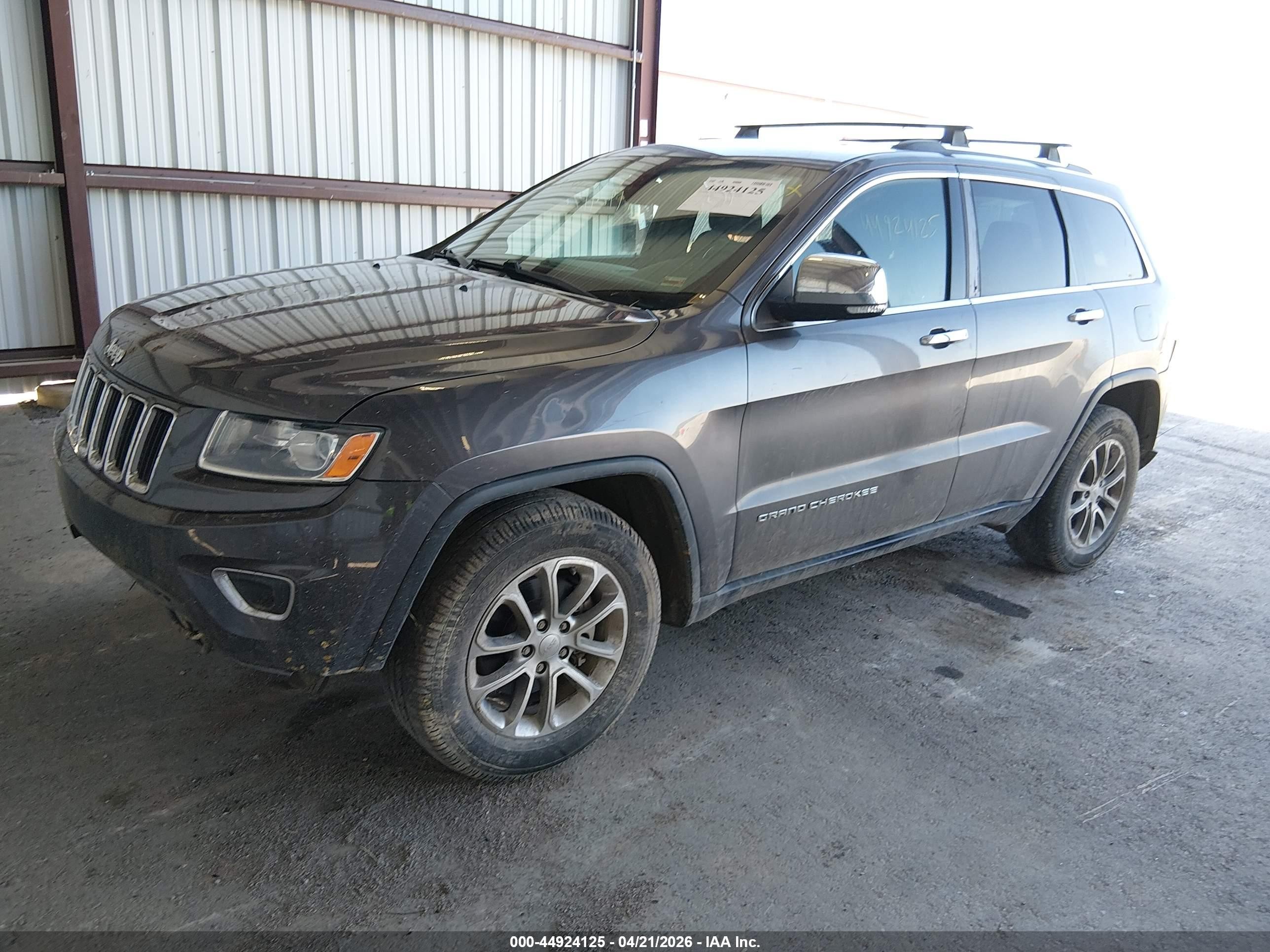 2015 Jeep Grand Cherokee Limited Silver vin: 1C4RJFBG2FC611463