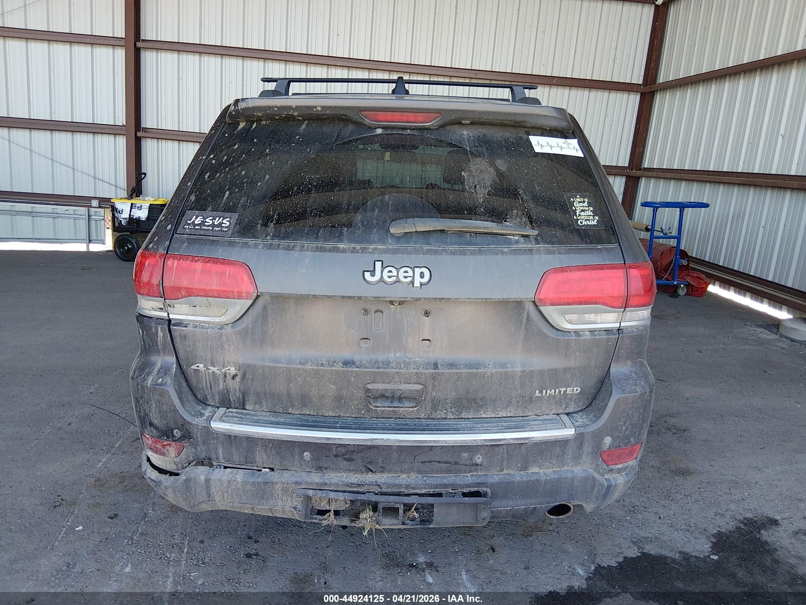 2015 Jeep Grand Cherokee Limited Silver vin: 1C4RJFBG2FC611463