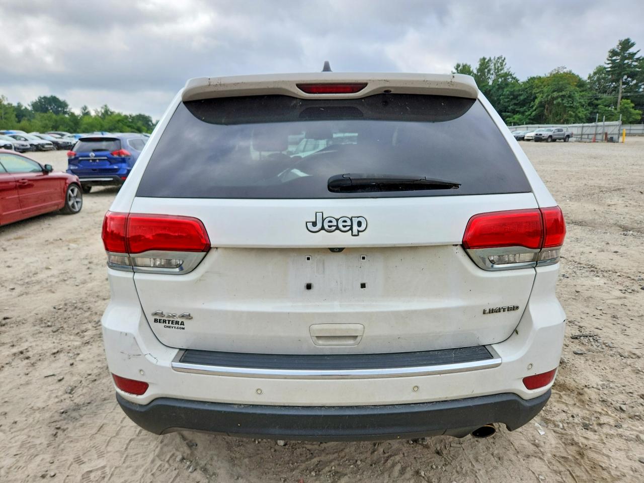 2015 Jeep Grand Cherokee Limited Белый vin: 1C4RJFBG2FC612421