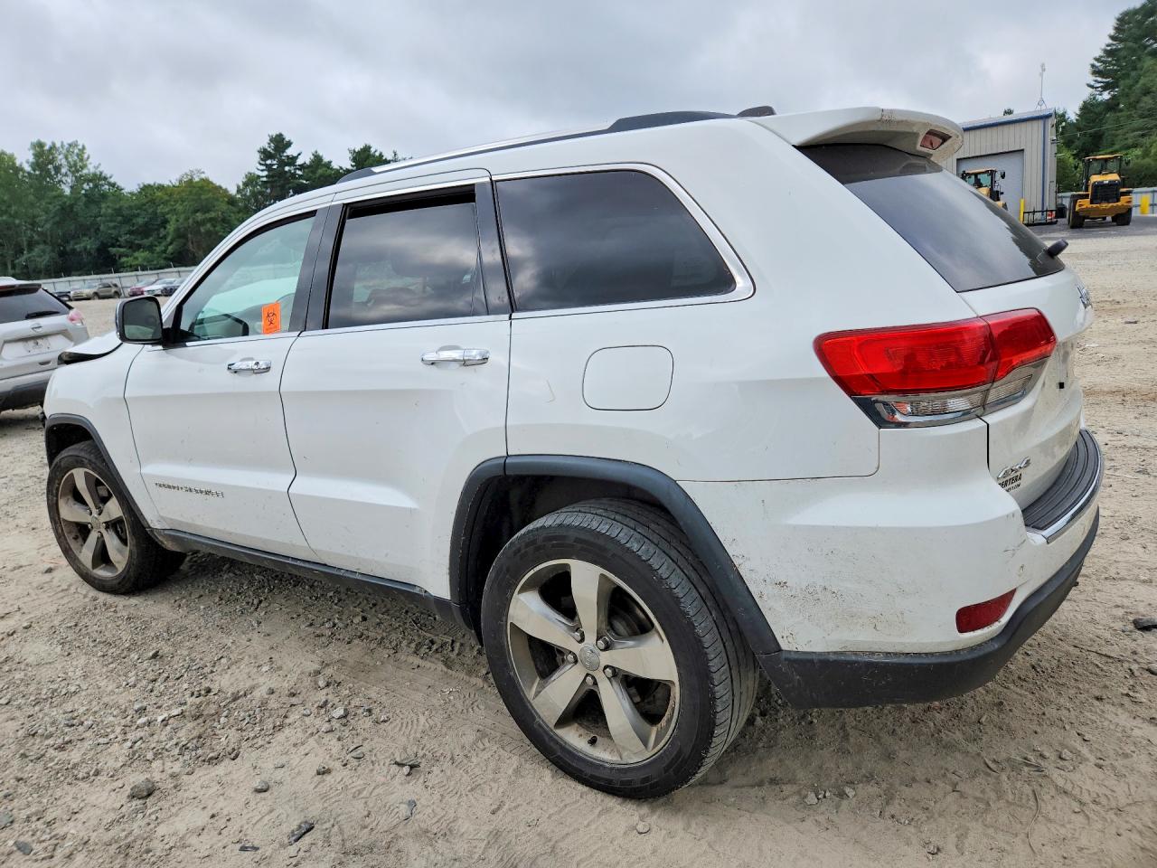 2015 Jeep Grand Cherokee Limited Белый vin: 1C4RJFBG2FC612421