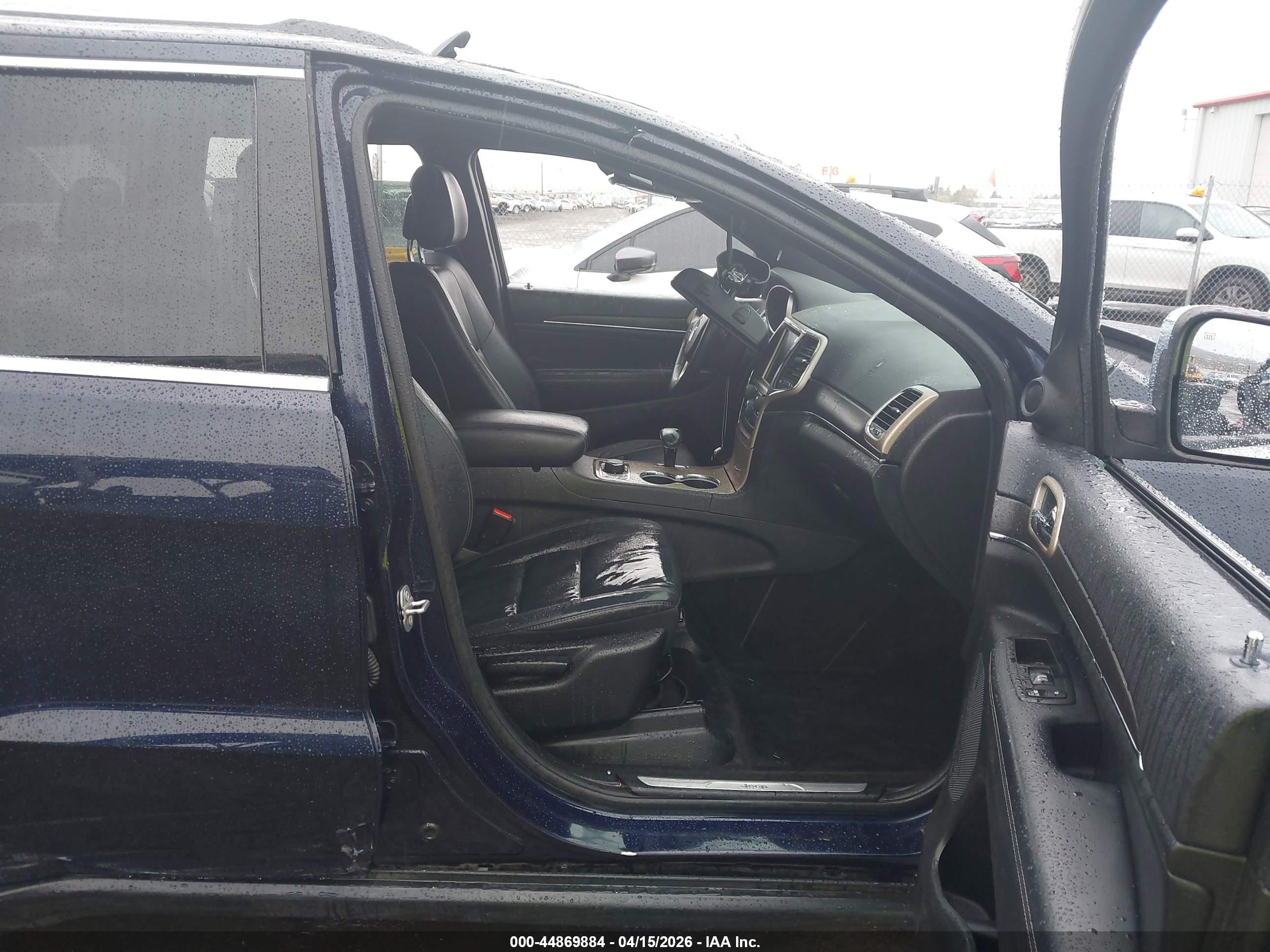 2015 Jeep Grand Cherokee Limited Blue vin: 1C4RJFBG2FC662171