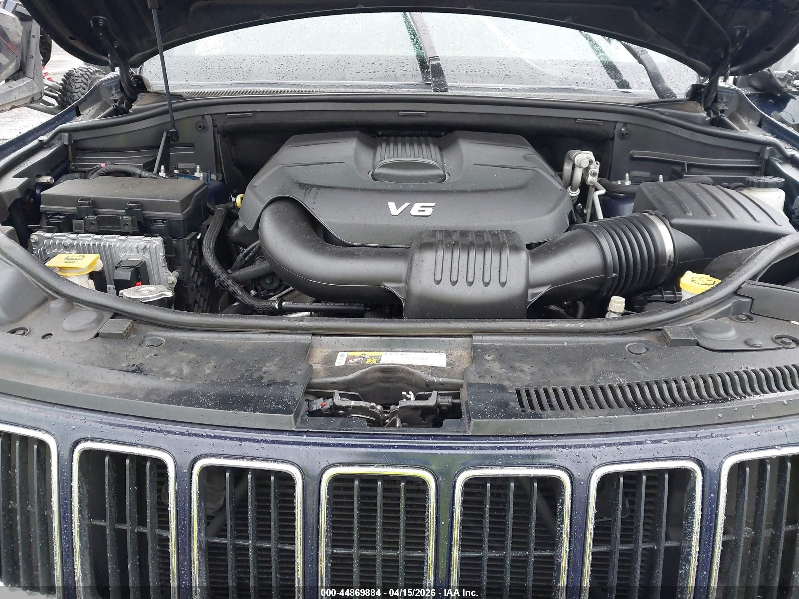 2015 Jeep Grand Cherokee Limited Blue vin: 1C4RJFBG2FC662171