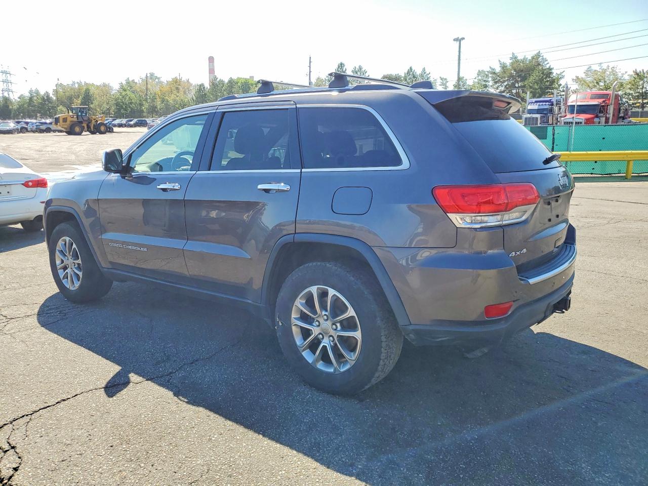 2015 Jeep Grand Cherokee Limited Серый vin: 1C4RJFBG2FC664356