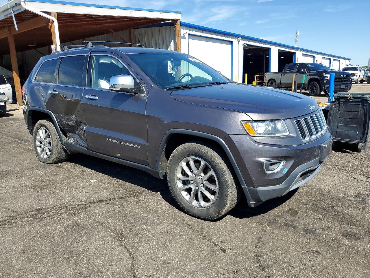 2015 Jeep Grand Cherokee Limited Серый vin: 1C4RJFBG2FC664356