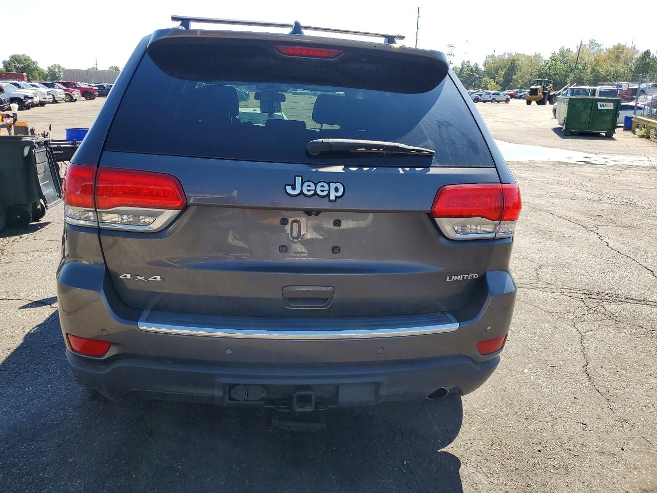 2015 Jeep Grand Cherokee Limited Серый vin: 1C4RJFBG2FC664356