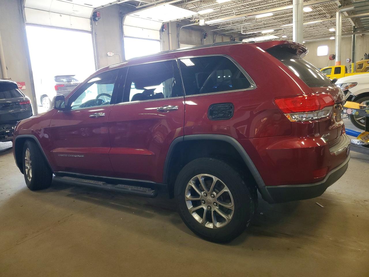 2015 Jeep Grand Cherokee Limited Красный vin: 1C4RJFBG2FC684669