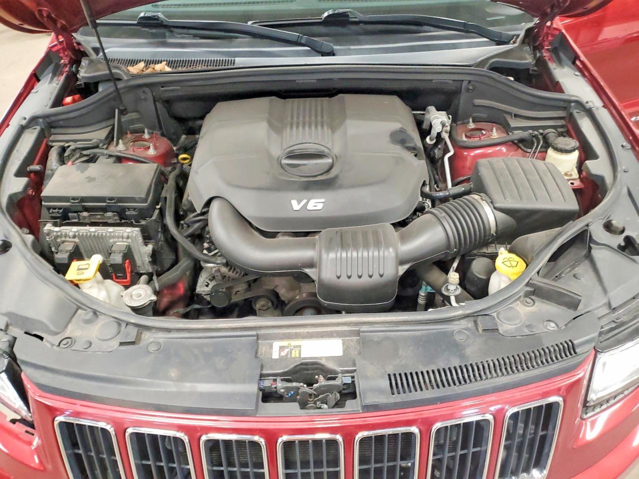 2015 Jeep Grand Cherokee Limited Красный vin: 1C4RJFBG2FC684669