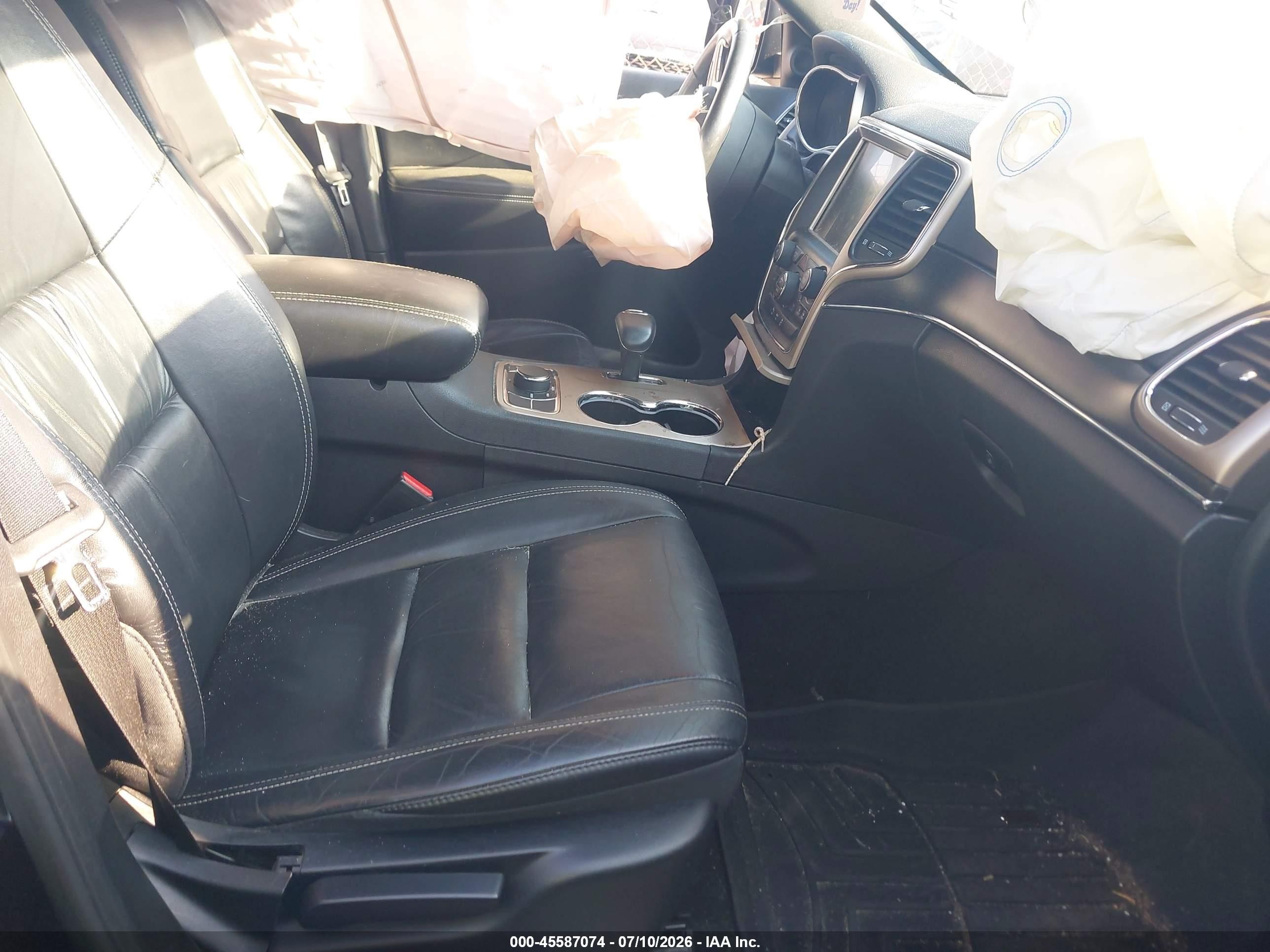 2015 Jeep Grand Cherokee Limited Черный vin: 1C4RJFBG2FC697258