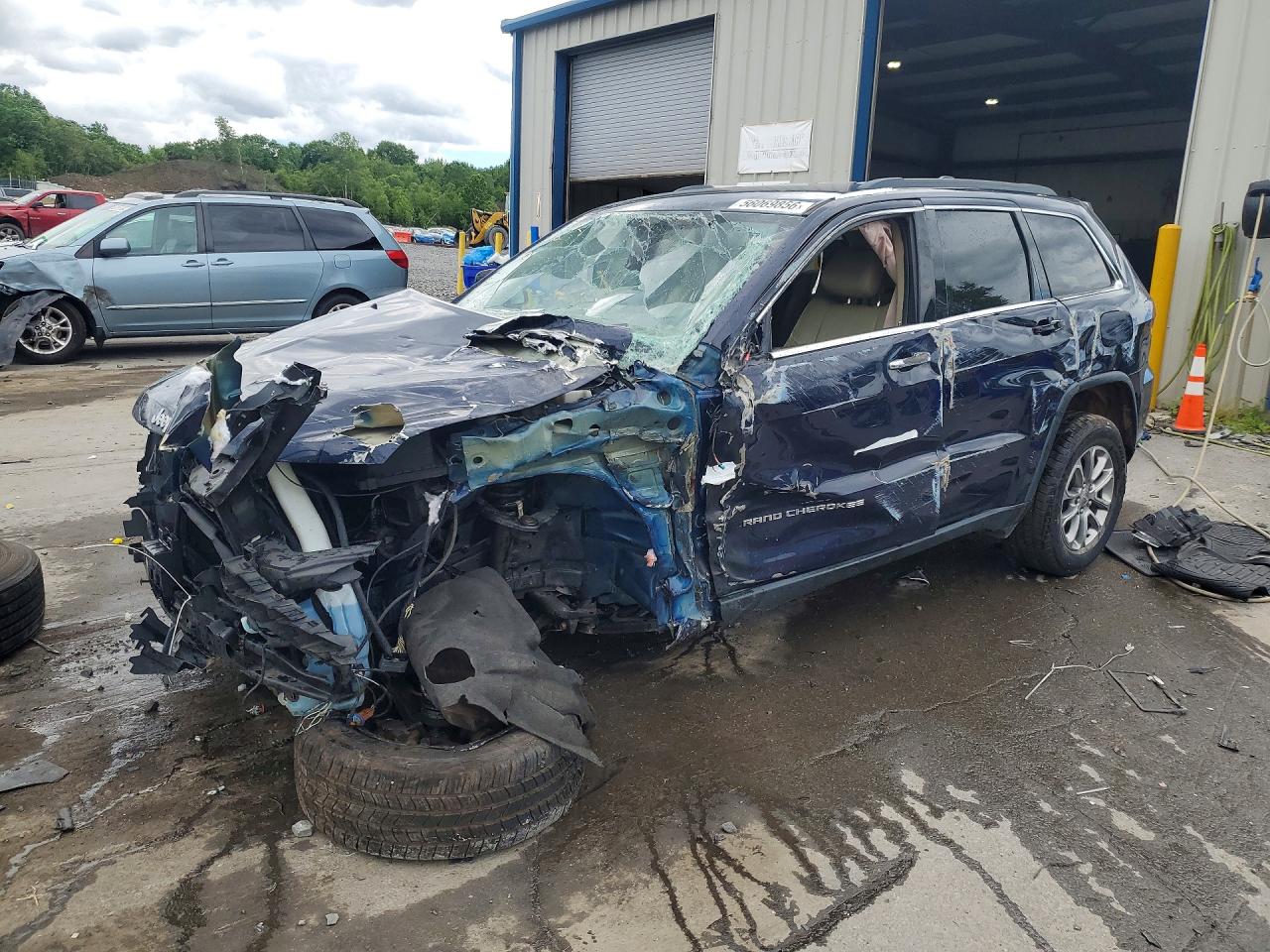 2015 Jeep Grand Cherokee Limited Blue vin: 1C4RJFBG2FC698474
