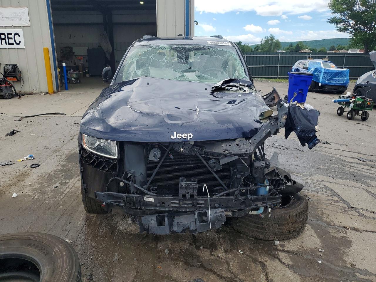 2015 Jeep Grand Cherokee Limited Blue vin: 1C4RJFBG2FC698474