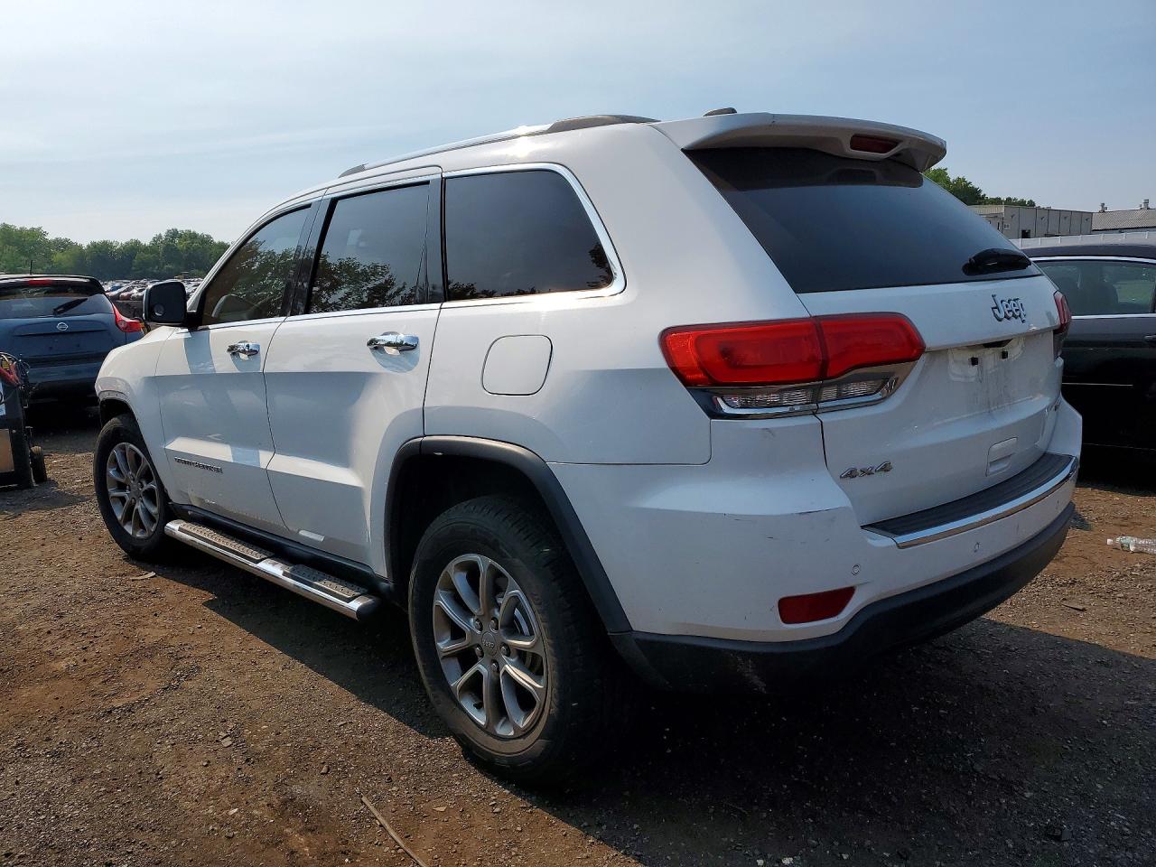2015 Jeep Grand Cherokee Limited White vin: 1C4RJFBG2FC699222