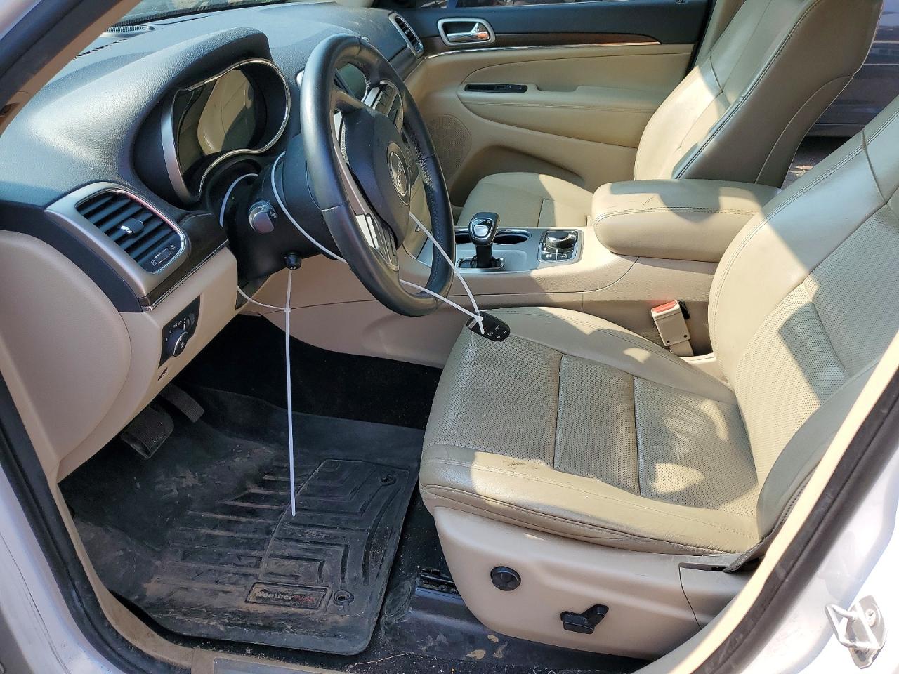 2015 Jeep Grand Cherokee Limited White vin: 1C4RJFBG2FC699222