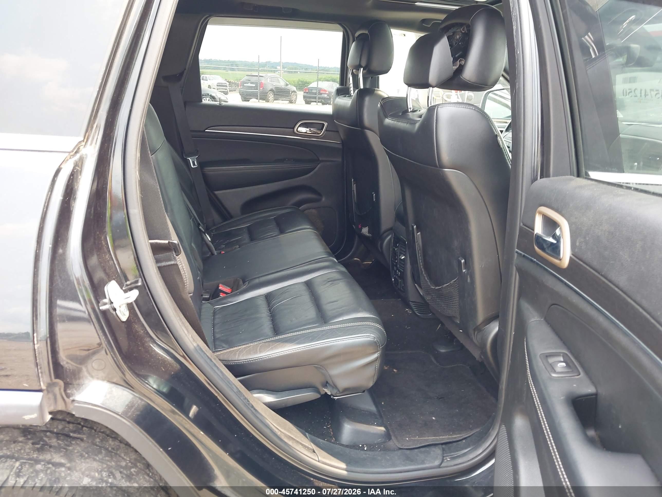 2015 Jeep Grand Cherokee Limited Black vin: 1C4RJFBG2FC699897