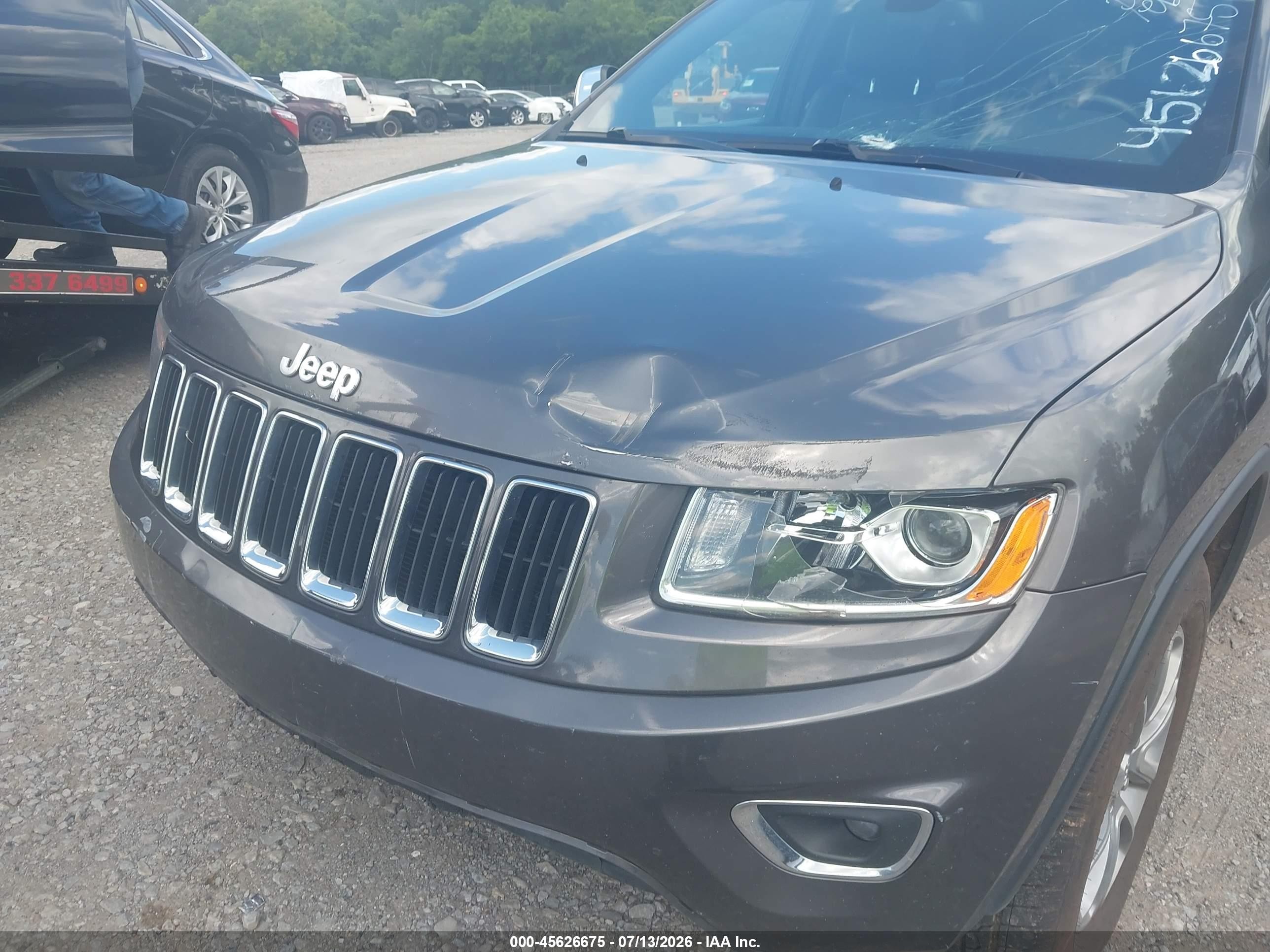 2015 Jeep Grand Cherokee Limited Gray vin: 1C4RJFBG2FC711563
